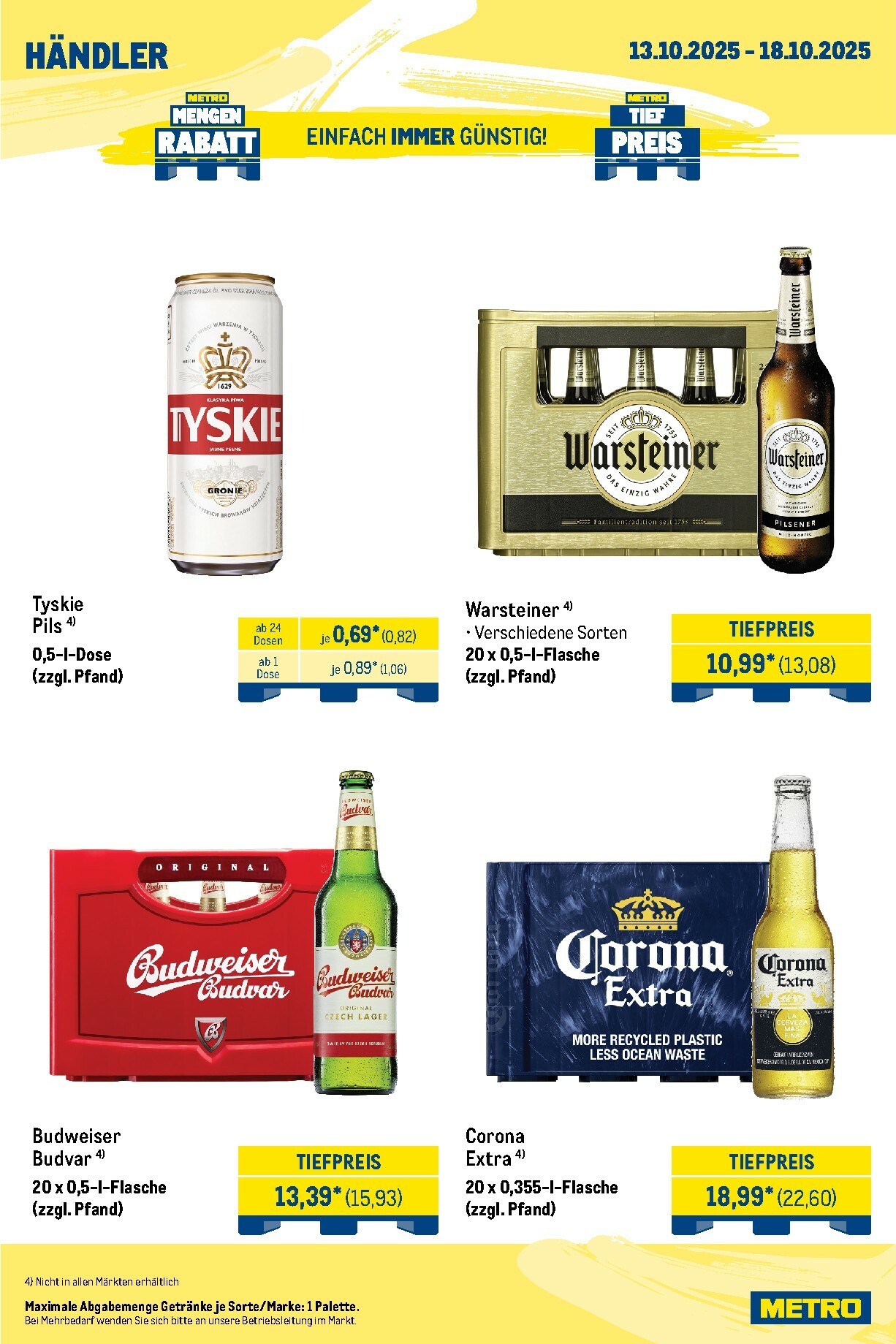 metro - Metro - Wochen-Angebote Händler-Prospekt gültig vom 13.10. bis 18.10. - page: 6