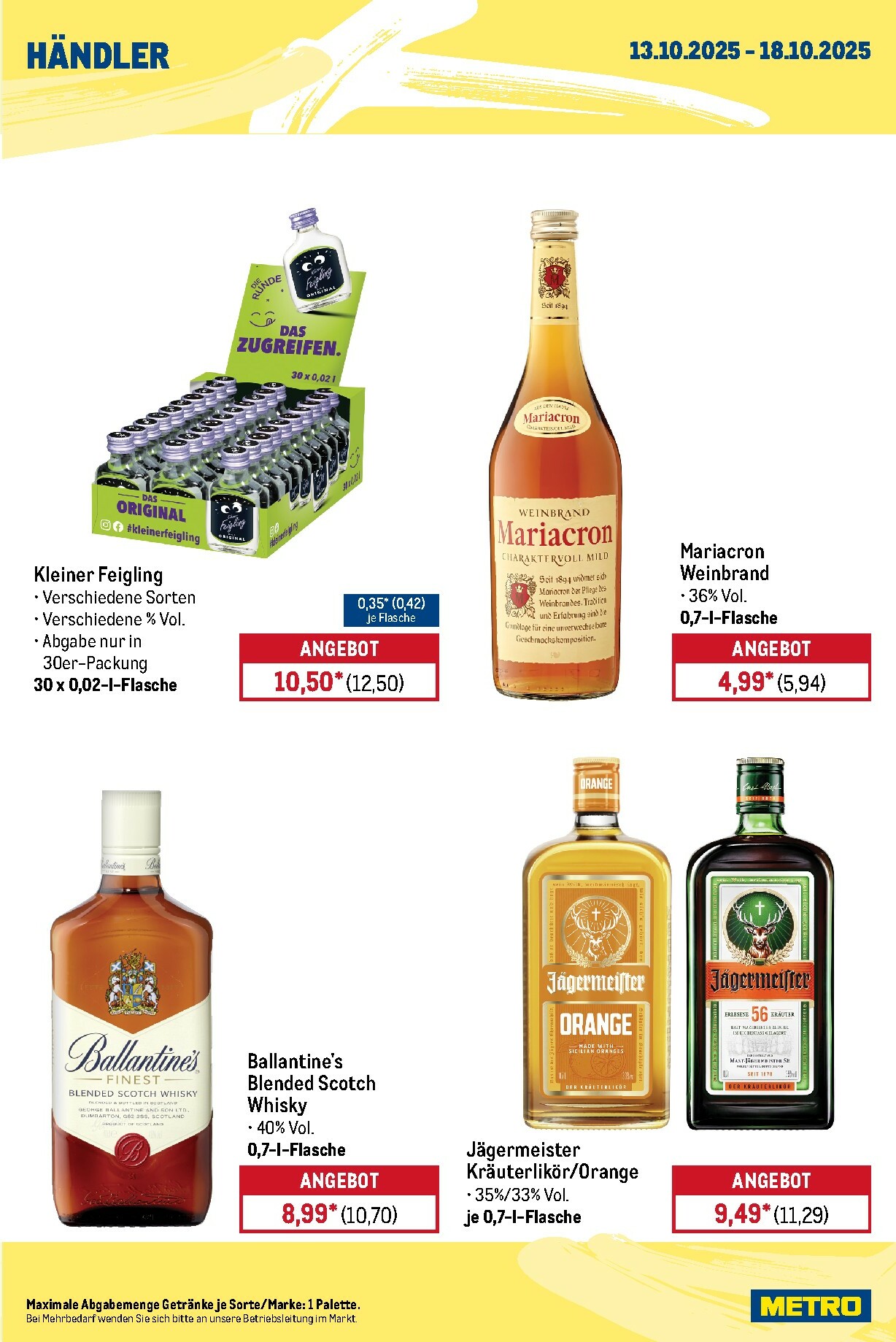 metro - Metro - Wochen-Angebote Händler-Prospekt gültig vom 13.10. bis 18.10. - page: 7