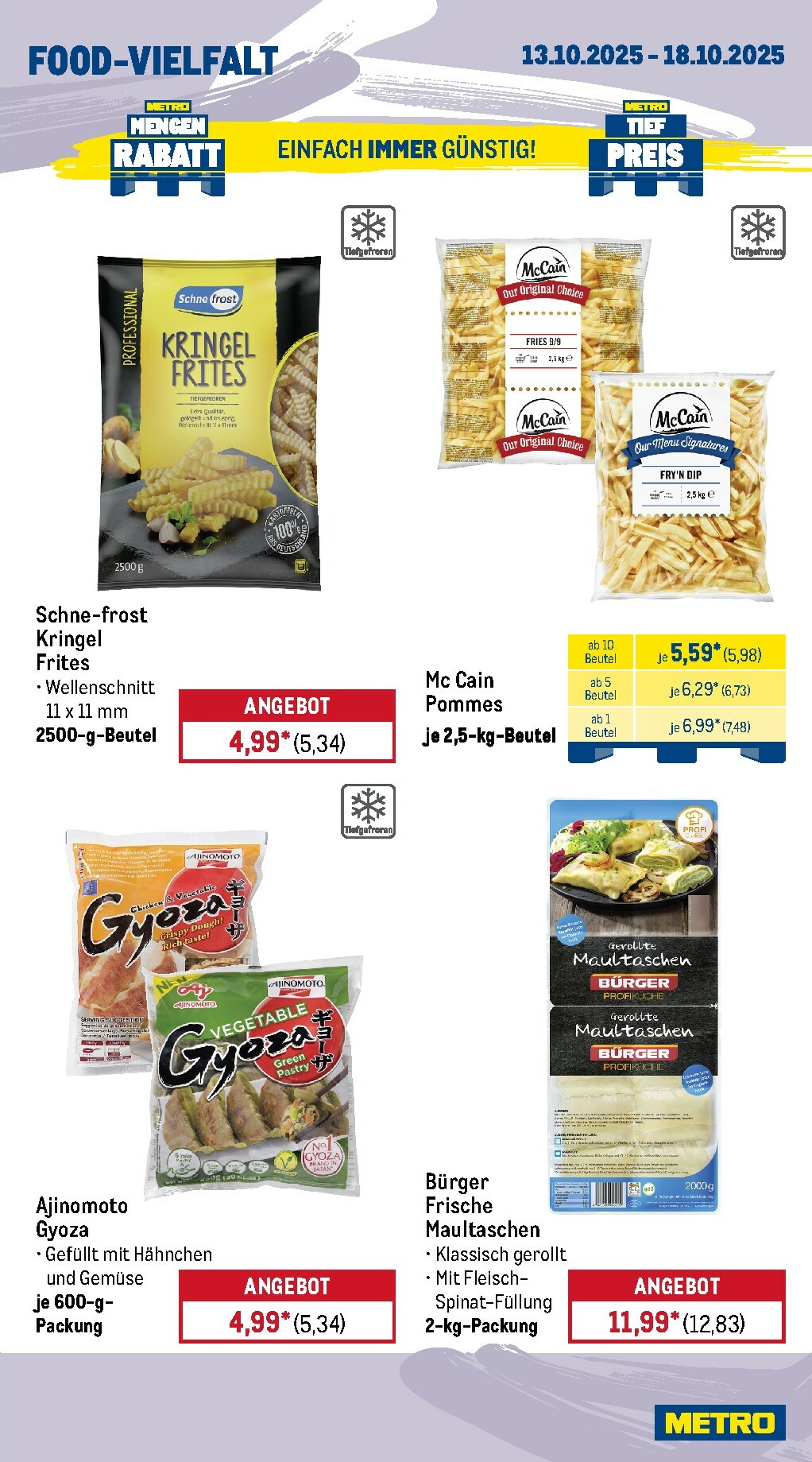 metro - Metro - Wochen-Angebote Gastro-Prospekt gültig vom 13.10. bis 18.10. - page: 11