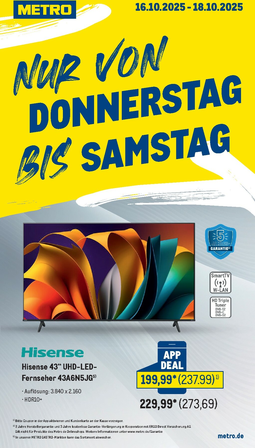 metro - Metro - App Deals-Prospekt gültig vom 13.10. bis 18.10. - page: 3