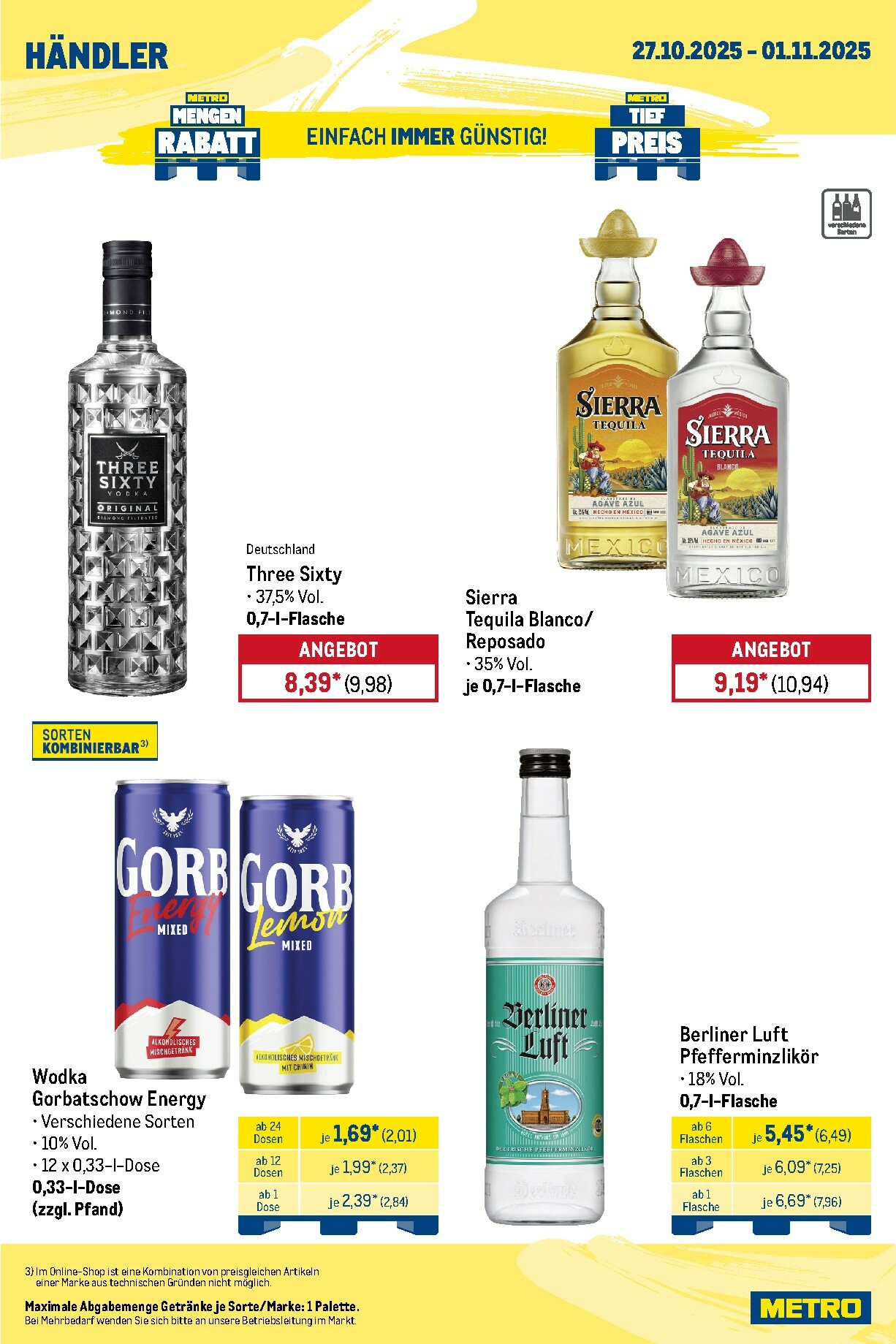 metro - Metro - Wochen-Angebote Händler-Prospekt gültig vom 27.10. bis 01.11. - page: 6