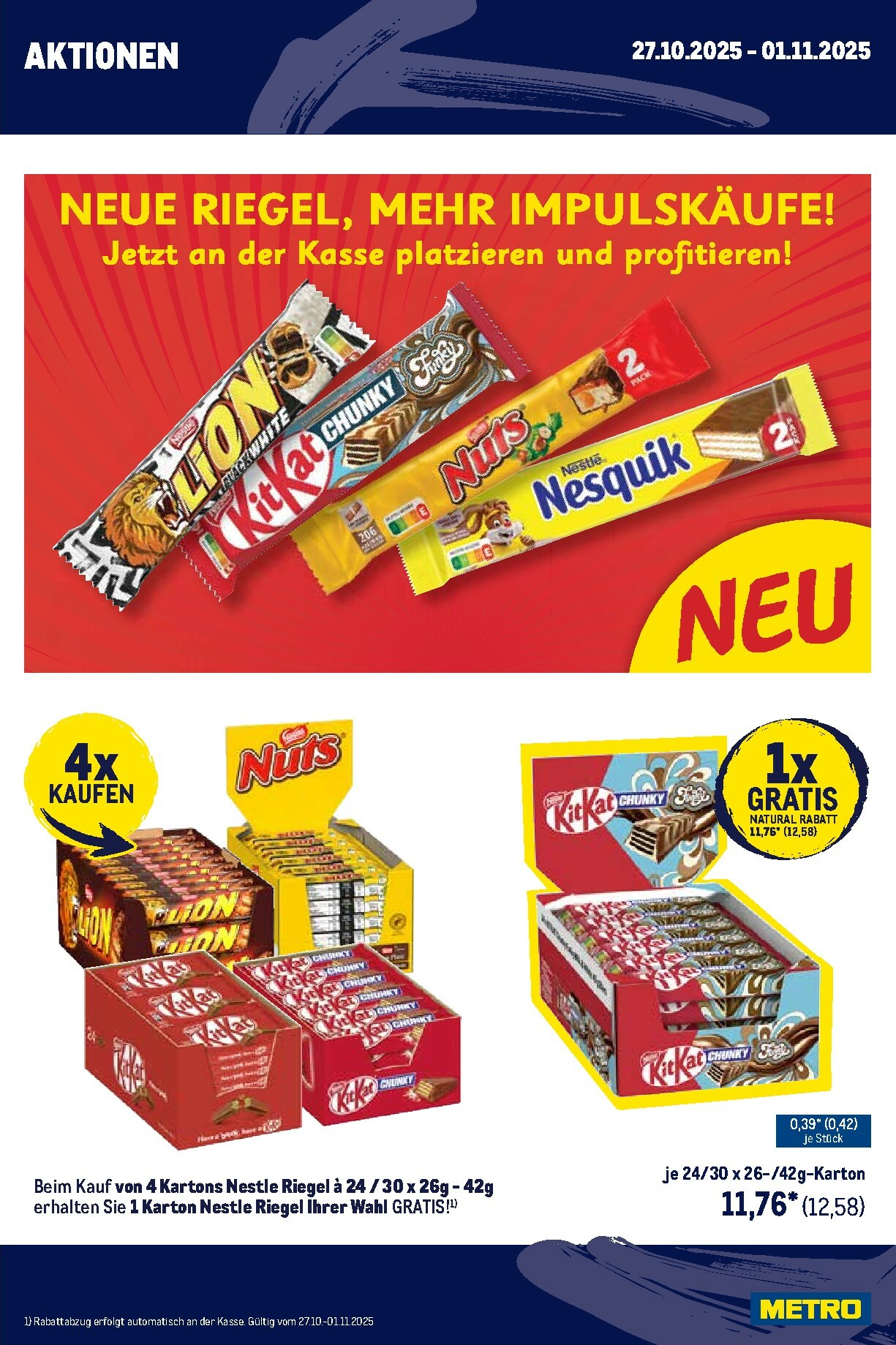 metro - Metro - Wochen-Angebote Händler-Prospekt gültig vom 27.10. bis 01.11. - page: 3