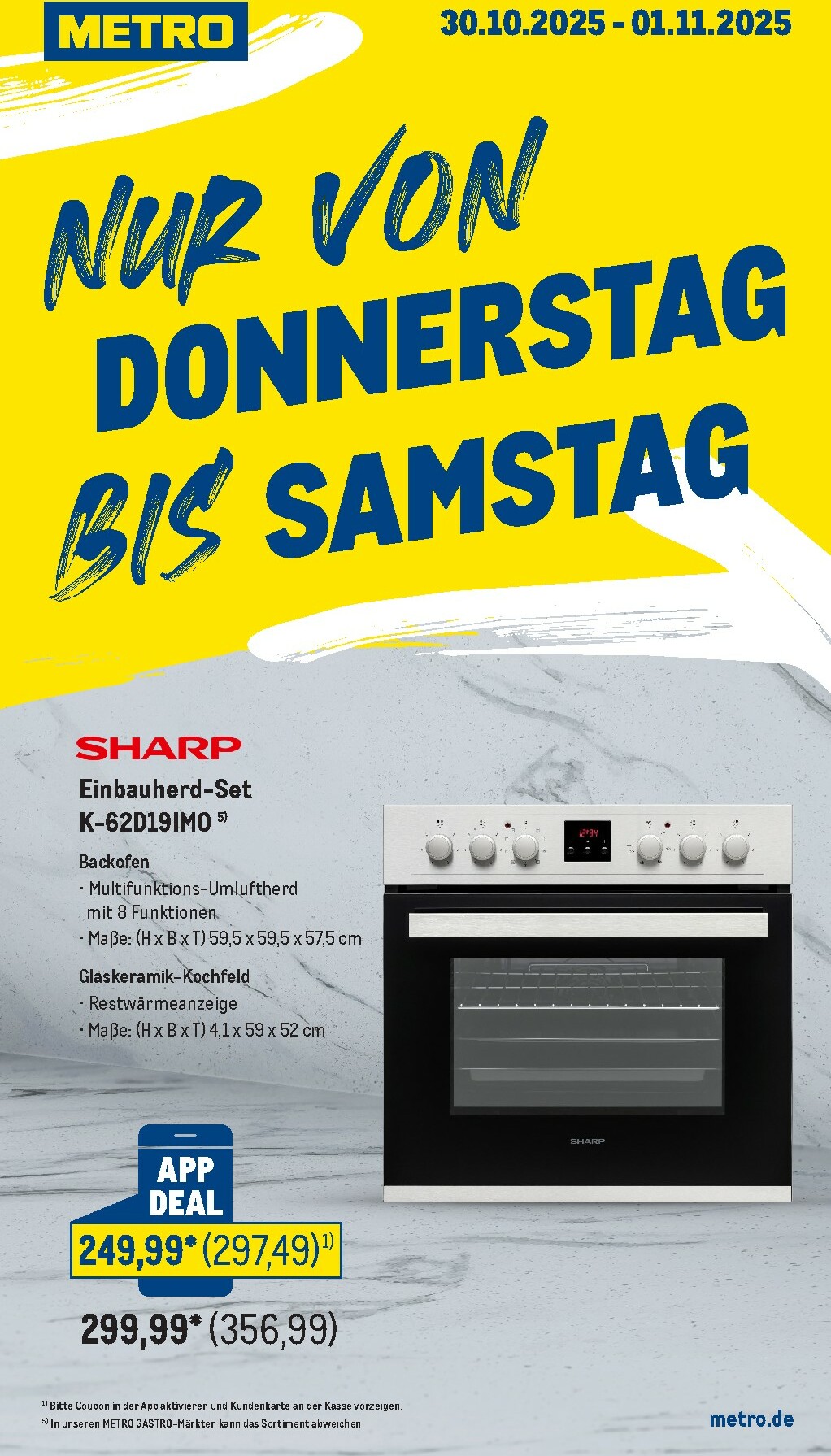 metro - Metro - App Deals-Prospekt gültig vom 27.10. bis 01.11. - page: 3