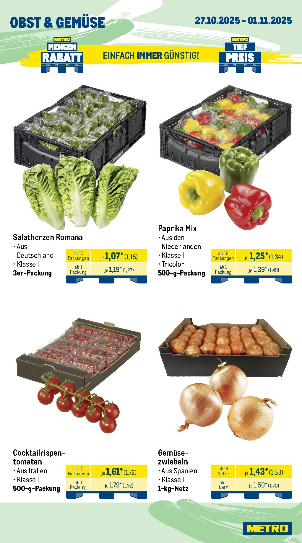 metro - Metro - Wochen-Angebote-Prospekt gültig vom 27.10. bis 01.11. - page: 8