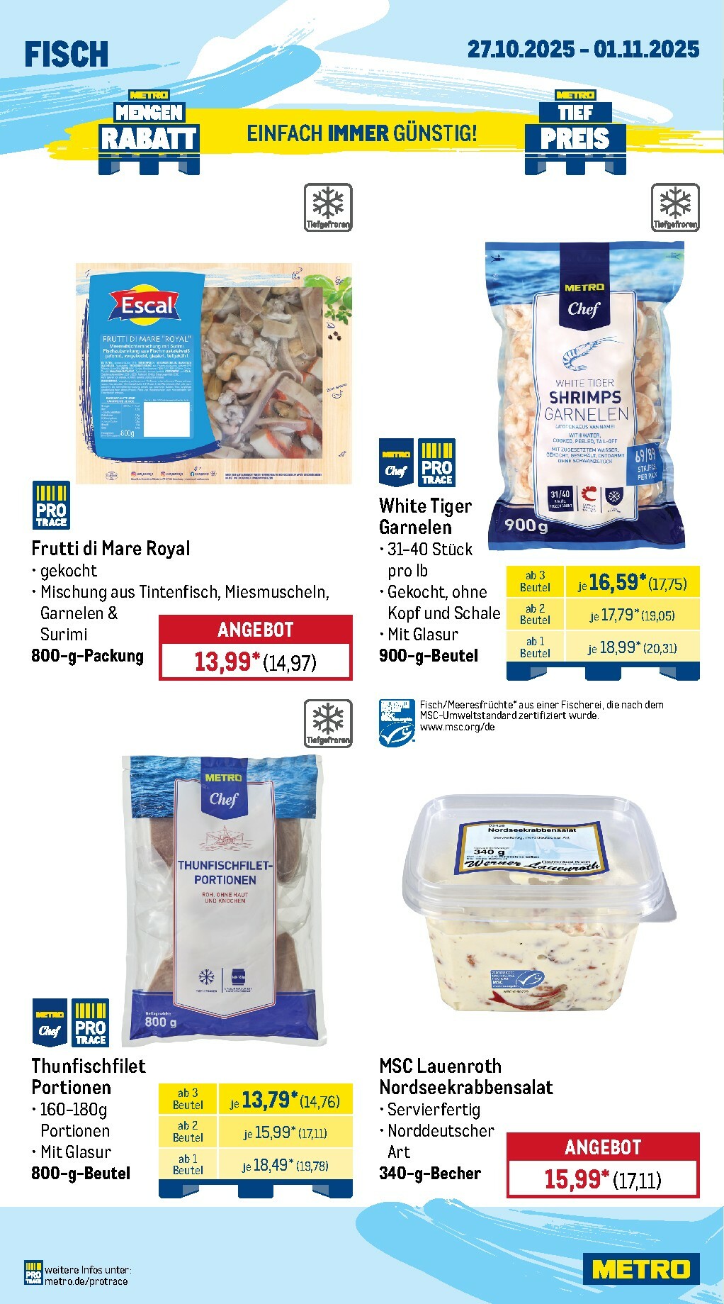 metro - Metro - Wochen-Angebote-Prospekt gültig vom 27.10. bis 01.11. - page: 6