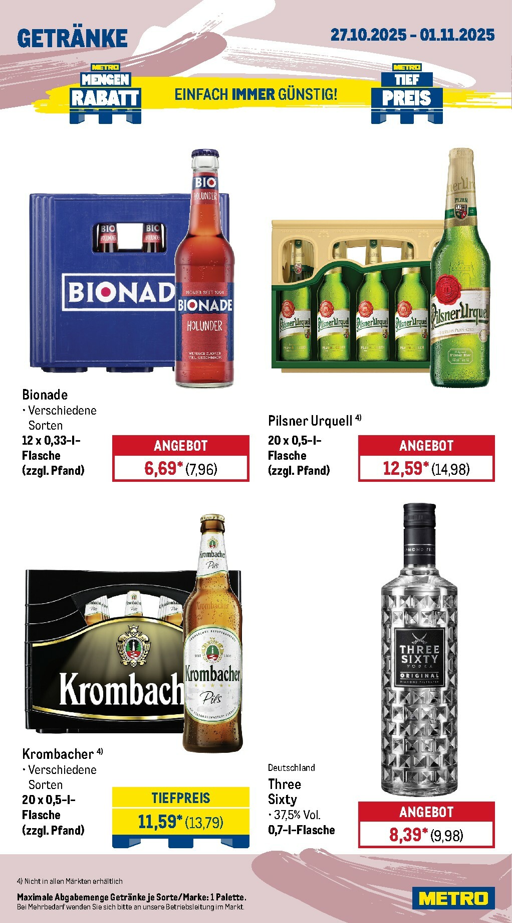 metro - Metro - Wochen-Angebote-Prospekt gültig vom 27.10. bis 01.11. - page: 16