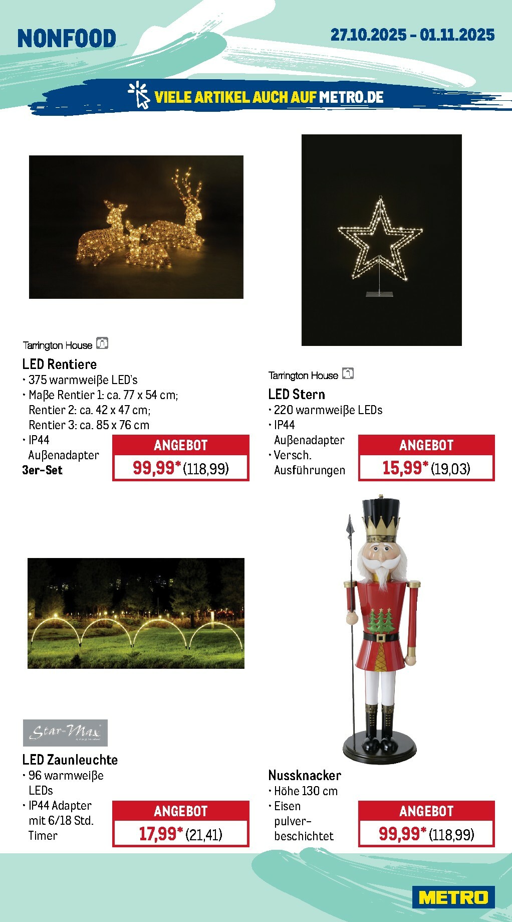 metro - Metro - Wochen-Angebote-Prospekt gültig vom 27.10. bis 01.11. - page: 26