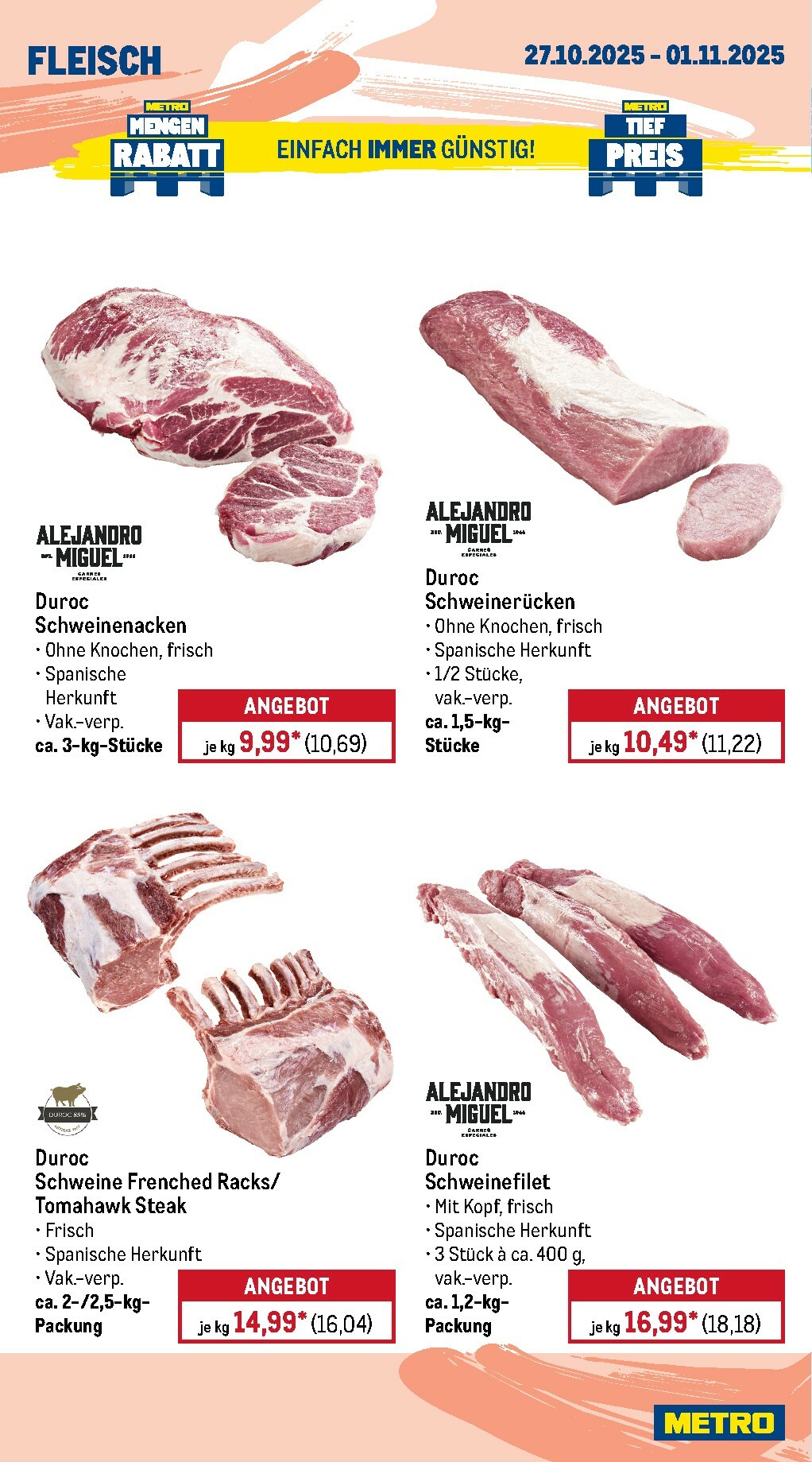 metro - Metro - Wochen-Angebote Gastro-Prospekt gültig vom 27.10. bis 01.11. - page: 4