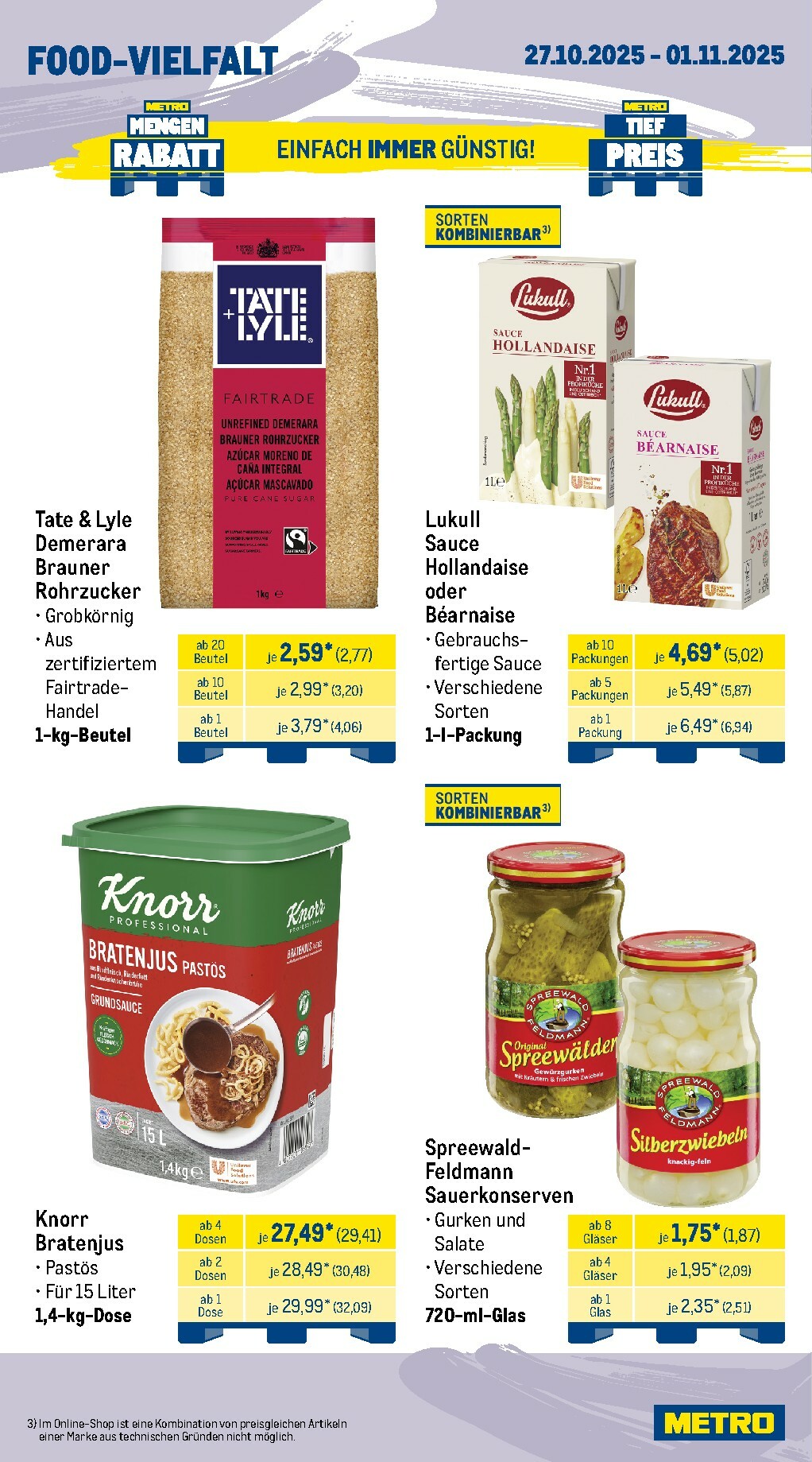 metro - Metro - Wochen-Angebote Gastro-Prospekt gültig vom 27.10. bis 01.11. - page: 14