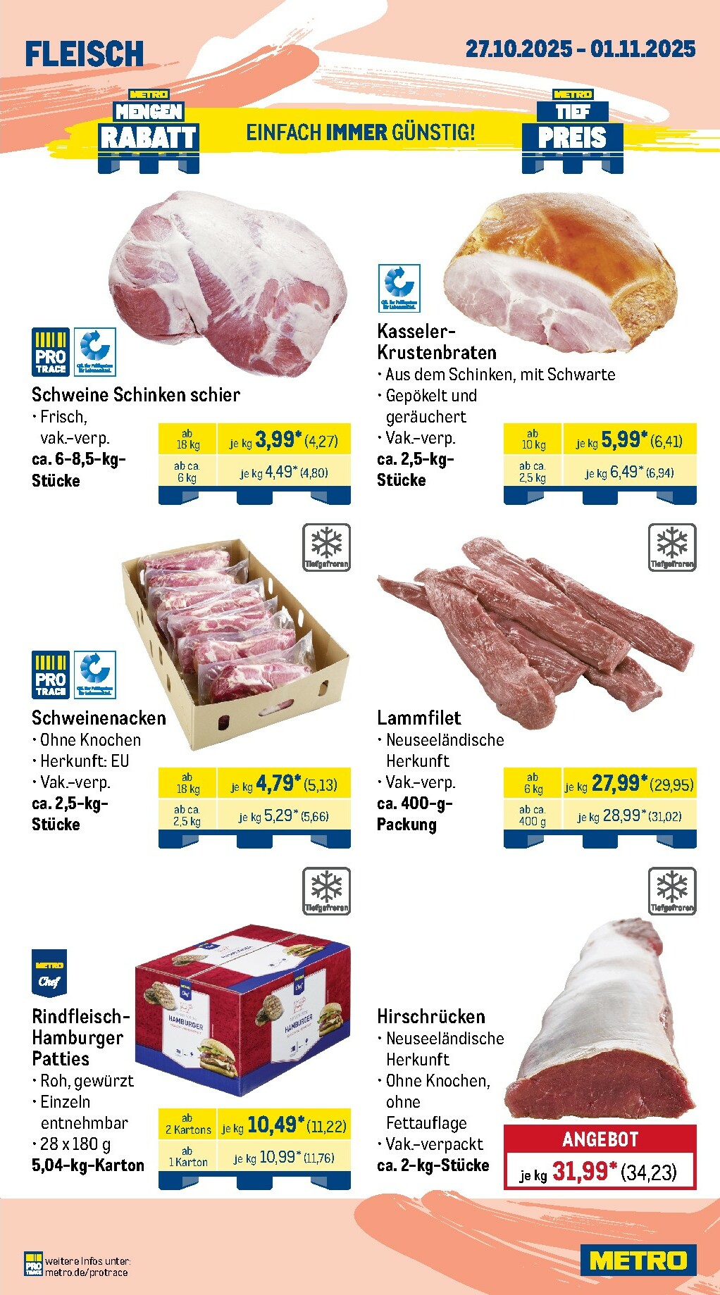 metro - Metro - Wochen-Angebote Gastro-Prospekt gültig vom 27.10. bis 01.11. - page: 3