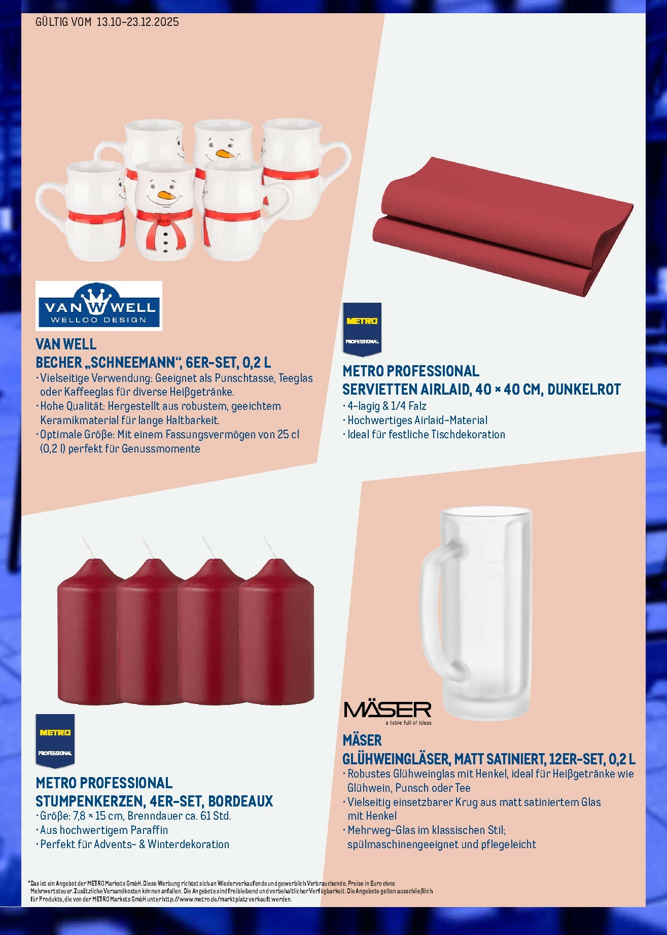 metro - Metro - Online: Weihnachtszeit-Prospekt gültig vom 13.10. bis 23.12. - page: 11
