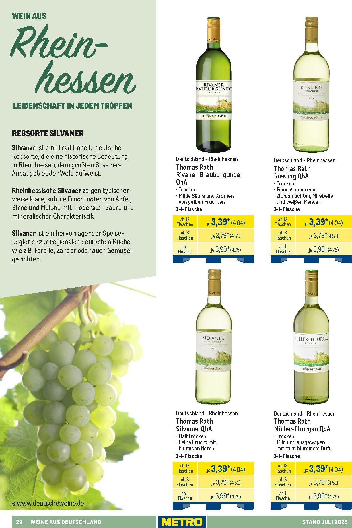 metro - Metro - Hauswein-Katalog-Prospekt gültig vom 01.07. bis 31.12. - page: 22