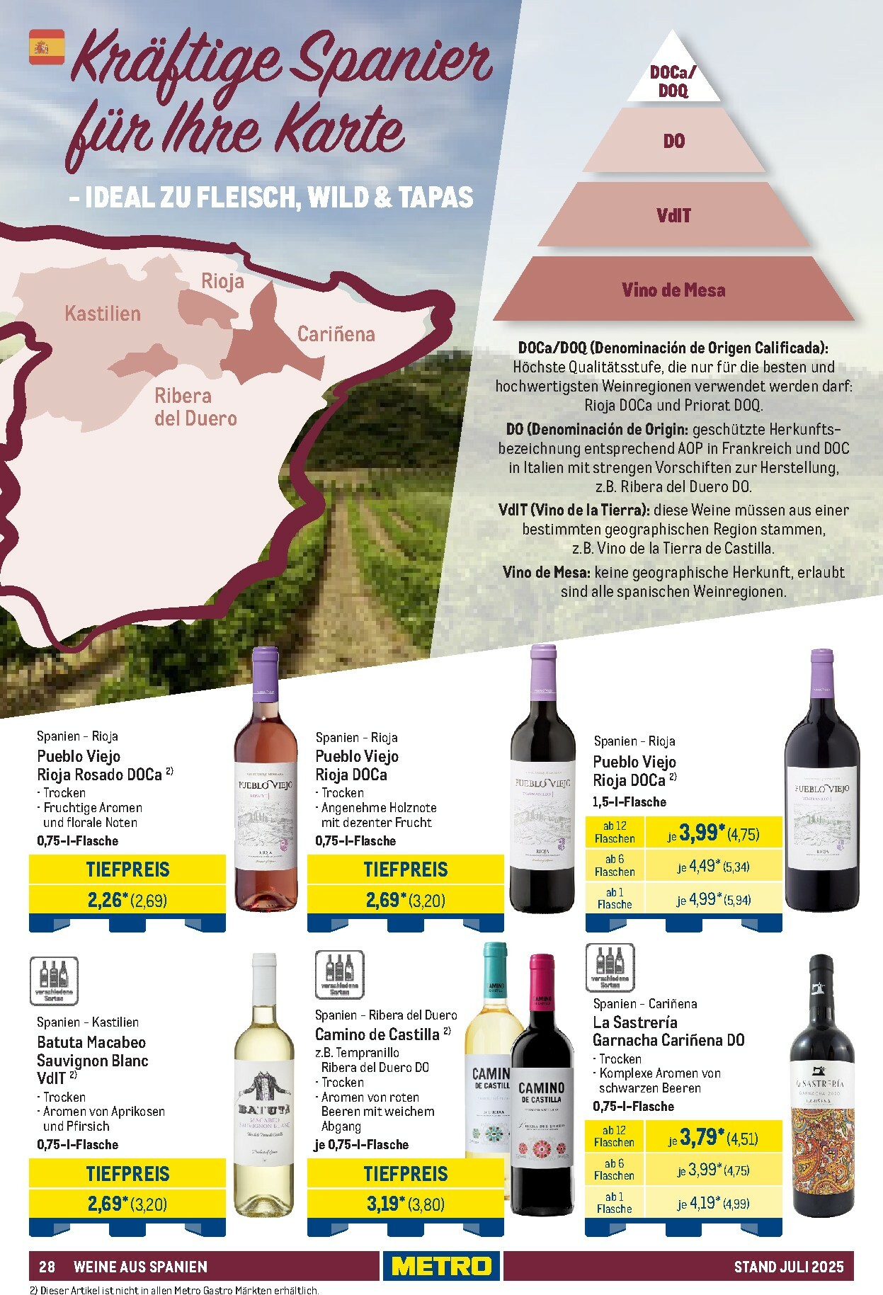 metro - Metro - Hauswein-Katalog-Prospekt gültig vom 01.07. bis 31.12. - page: 28