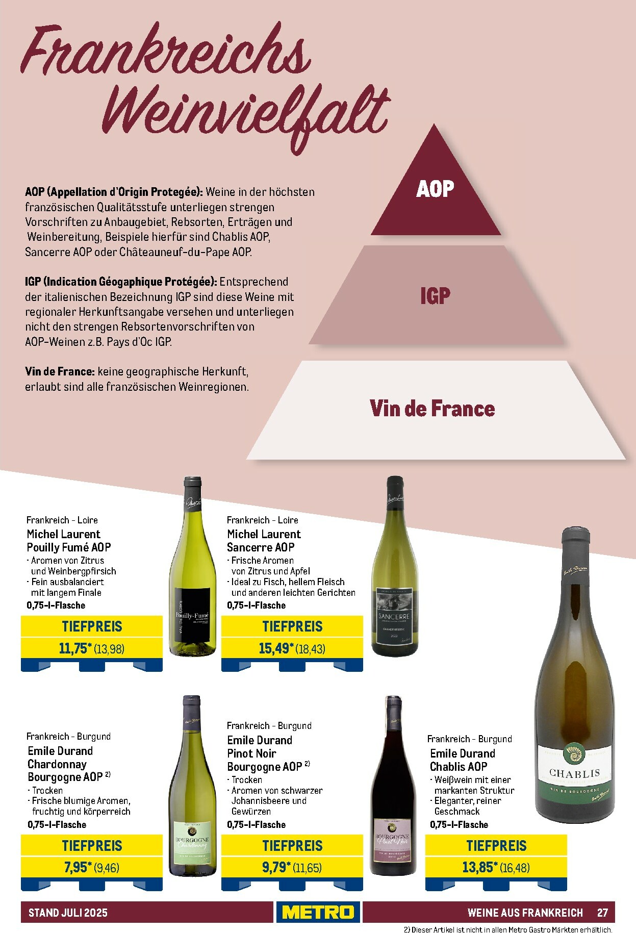 metro - Metro - Hauswein-Katalog-Prospekt gültig vom 01.07. bis 31.12. - page: 27