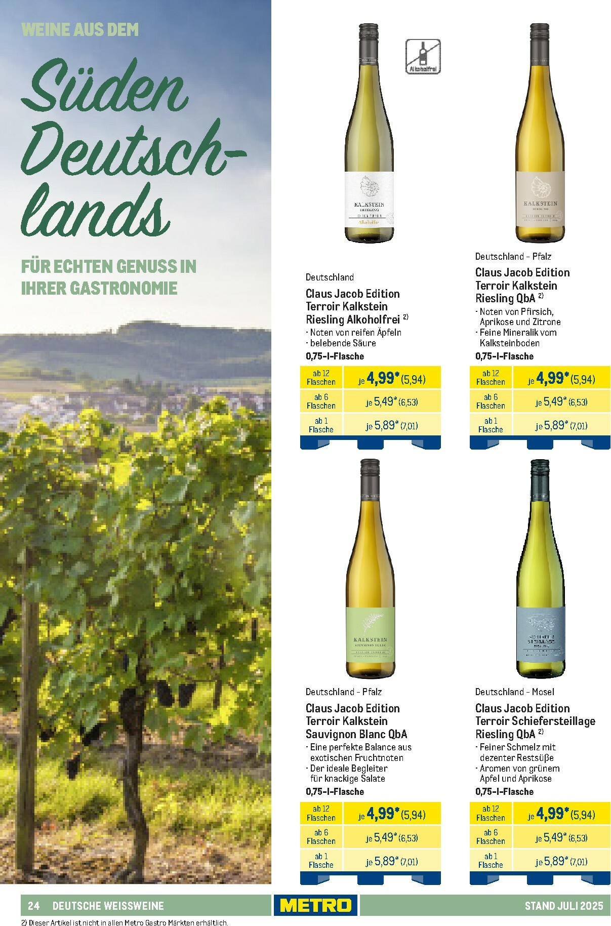 metro - Metro - Hauswein-Katalog-Prospekt gültig vom 01.07. bis 31.12. - page: 24