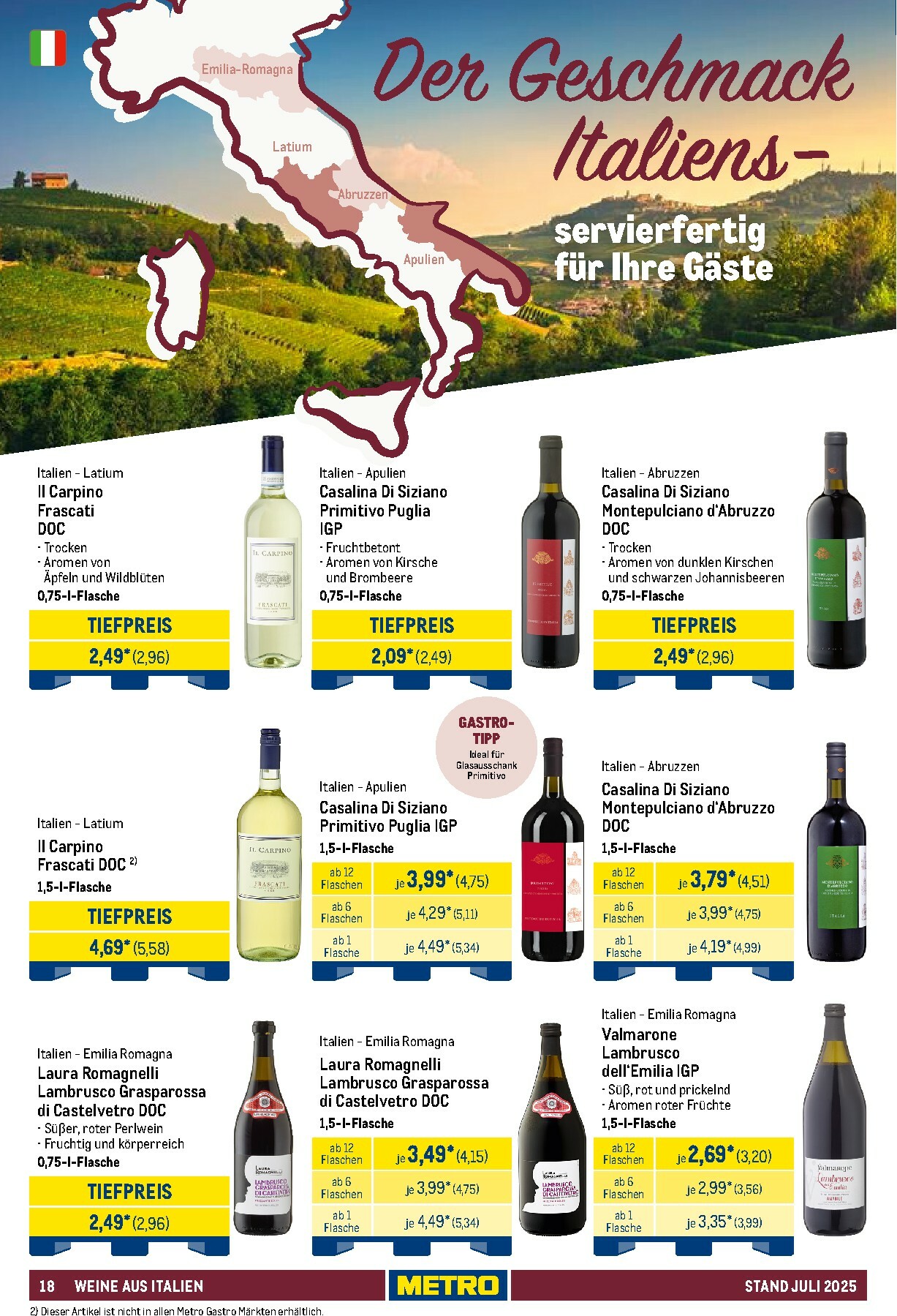 metro - Metro - Hauswein-Katalog-Prospekt gültig vom 01.07. bis 31.12. - page: 18