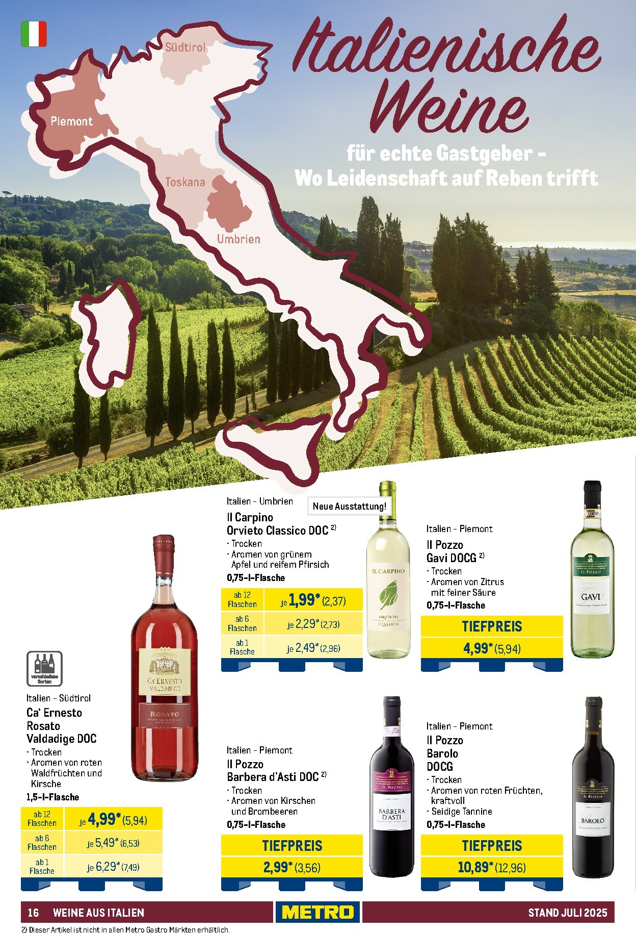 metro - Metro - Hauswein-Katalog-Prospekt gültig vom 01.07. bis 31.12. - page: 16