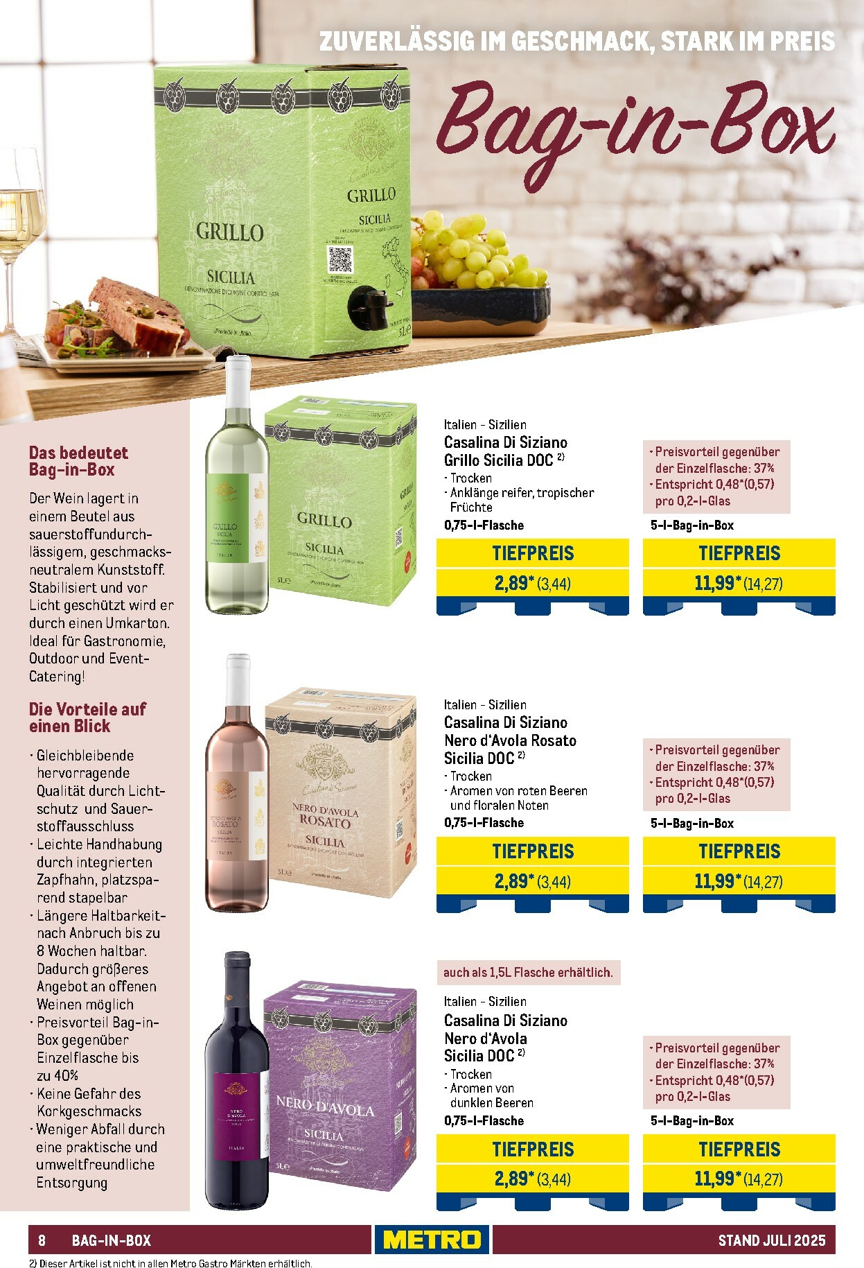 metro - Metro - Hauswein-Katalog-Prospekt gültig vom 01.07. bis 31.12. - page: 8