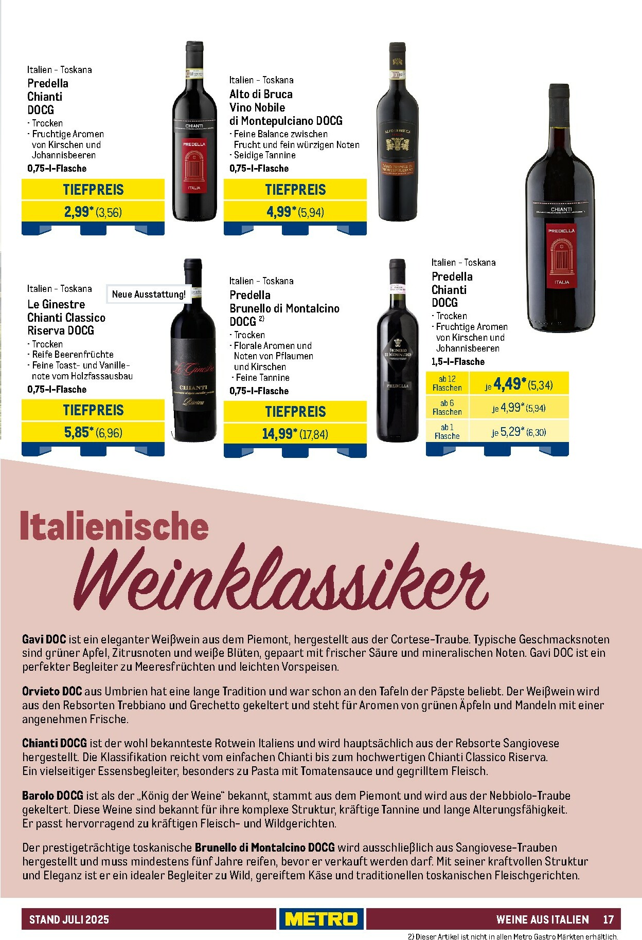 metro - Metro - Hauswein-Katalog-Prospekt gültig vom 01.07. bis 31.12. - page: 17