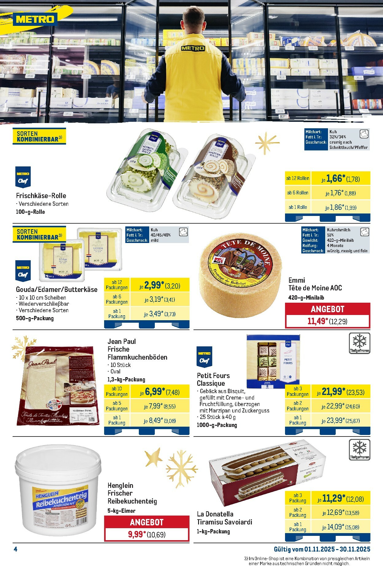 metro - Metro - Monats-Menü-Prospekt gültig vom 01.11. bis 30.11. - page: 4