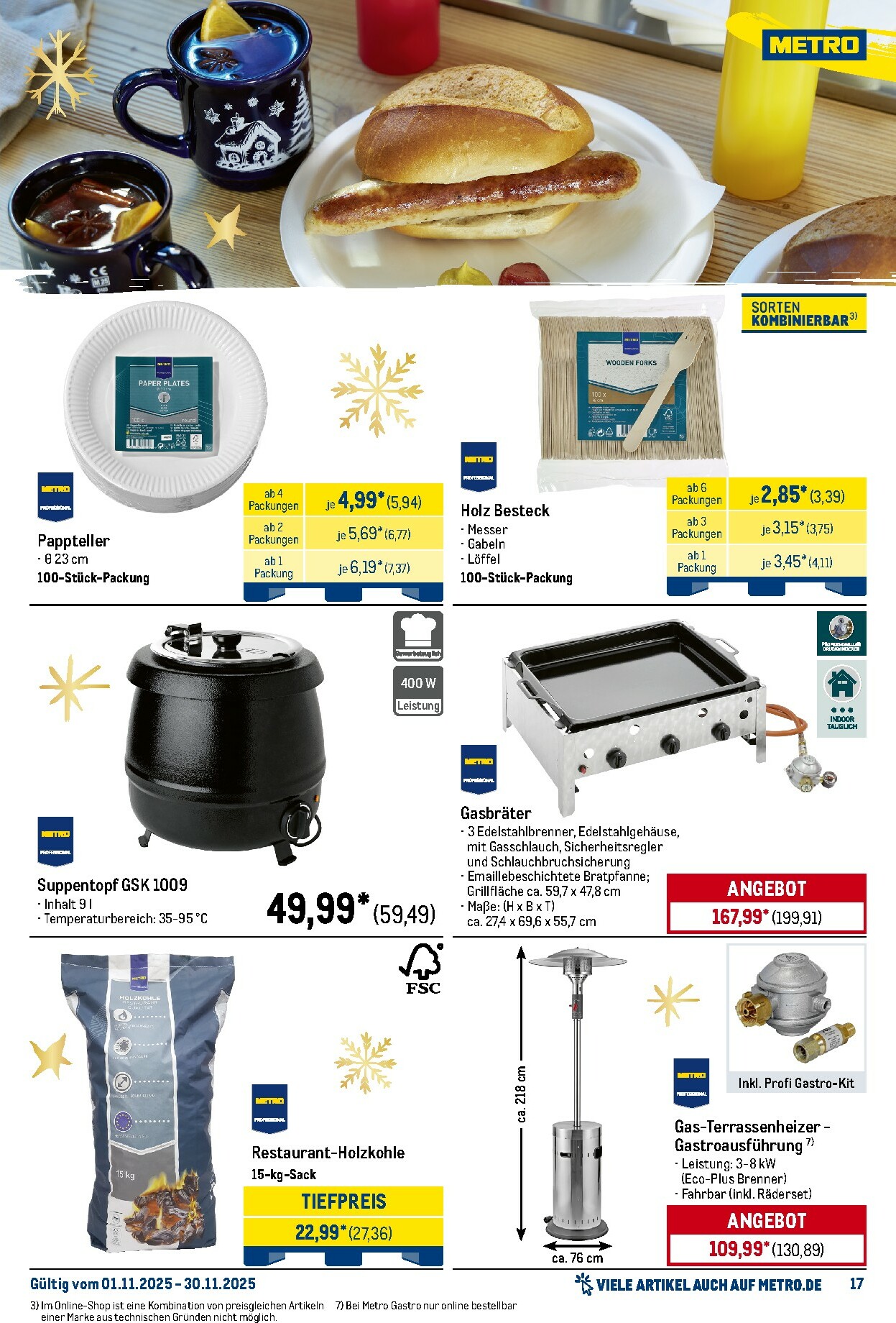metro - Metro - Monats-Menü-Prospekt gültig vom 01.11. bis 30.11. - page: 17