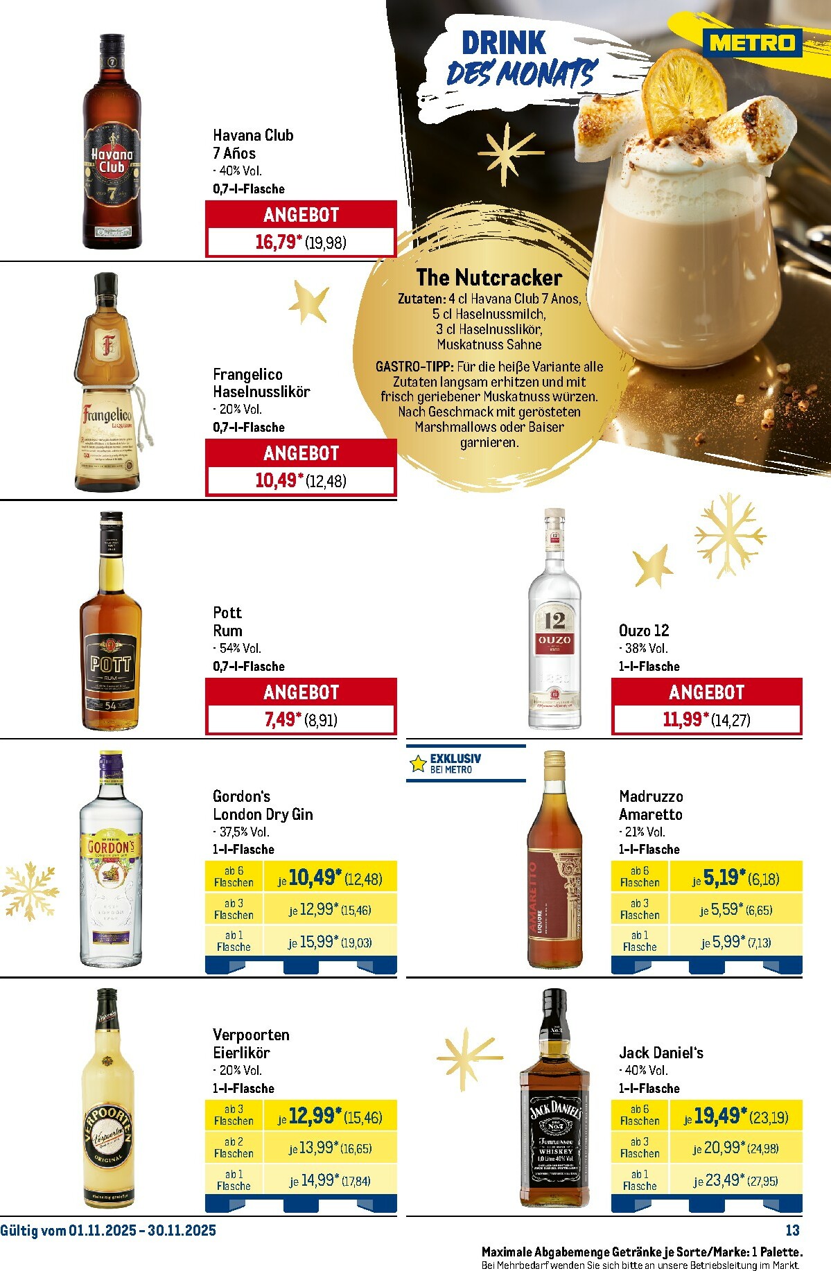 metro - Metro - Monats-Menü-Prospekt gültig vom 01.11. bis 30.11. - page: 13