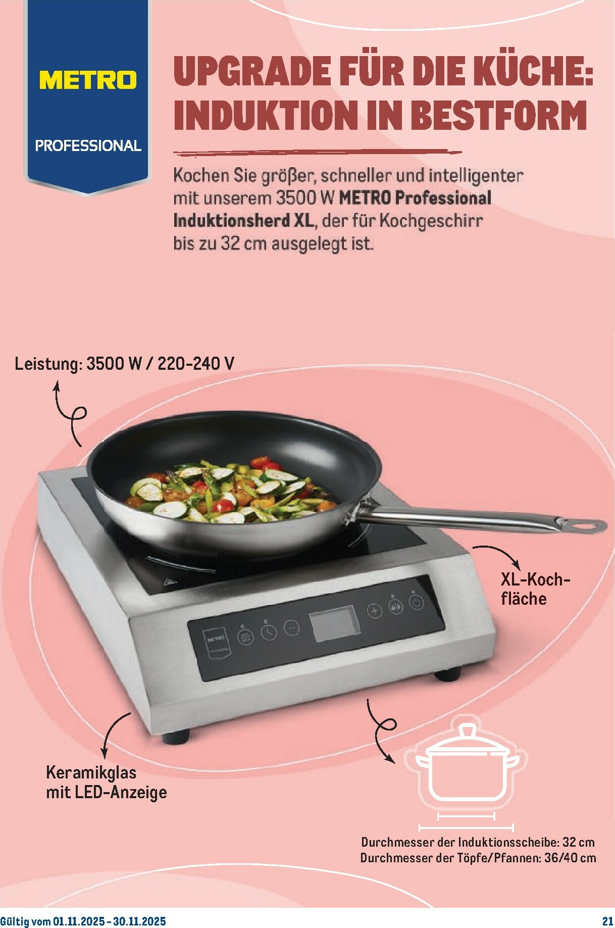metro - Metro - Monats-Menü-Prospekt gültig vom 01.11. bis 30.11. - page: 21