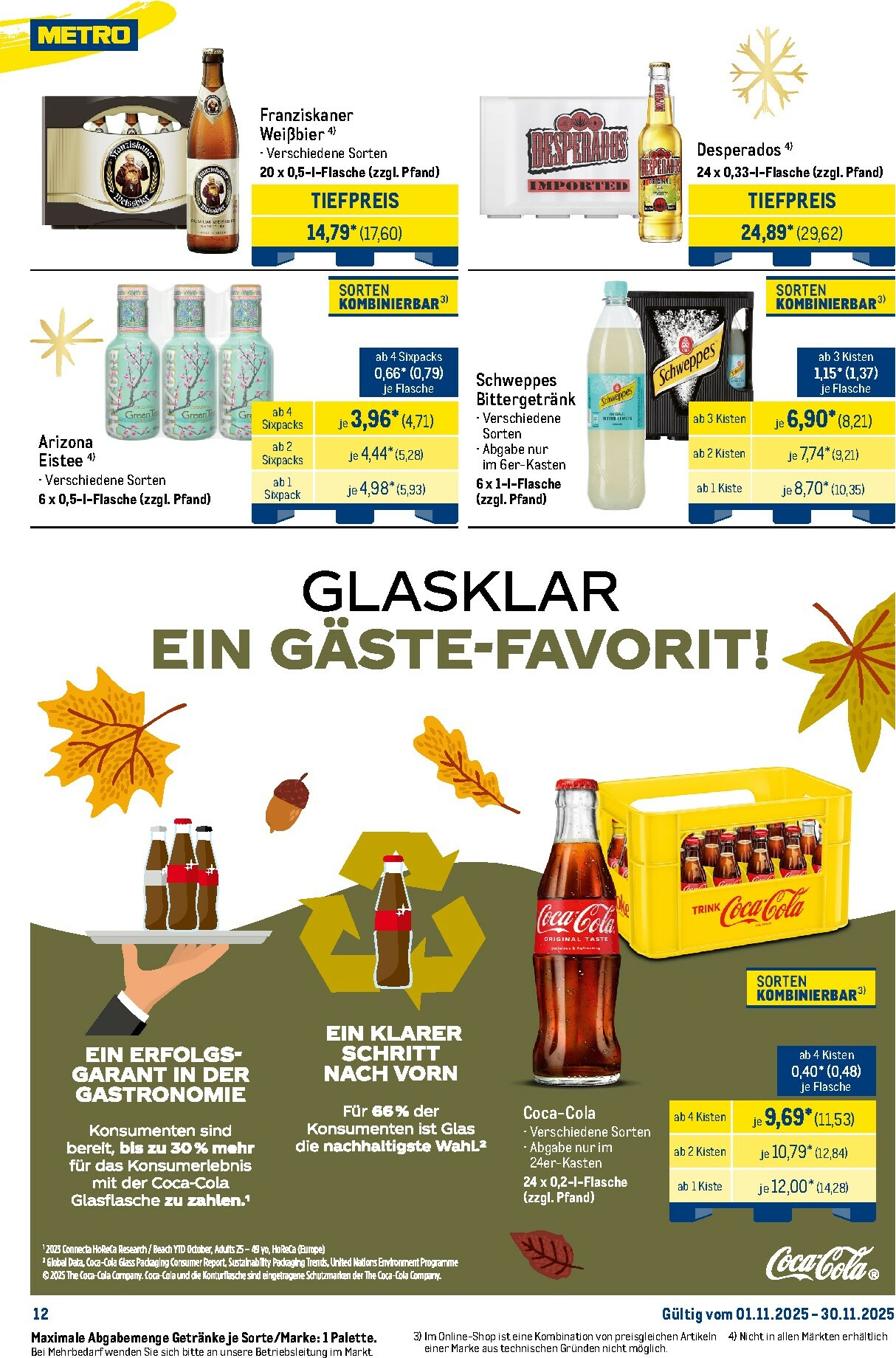 metro - Metro - Monats-Menü-Prospekt gültig vom 01.11. bis 30.11. - page: 12