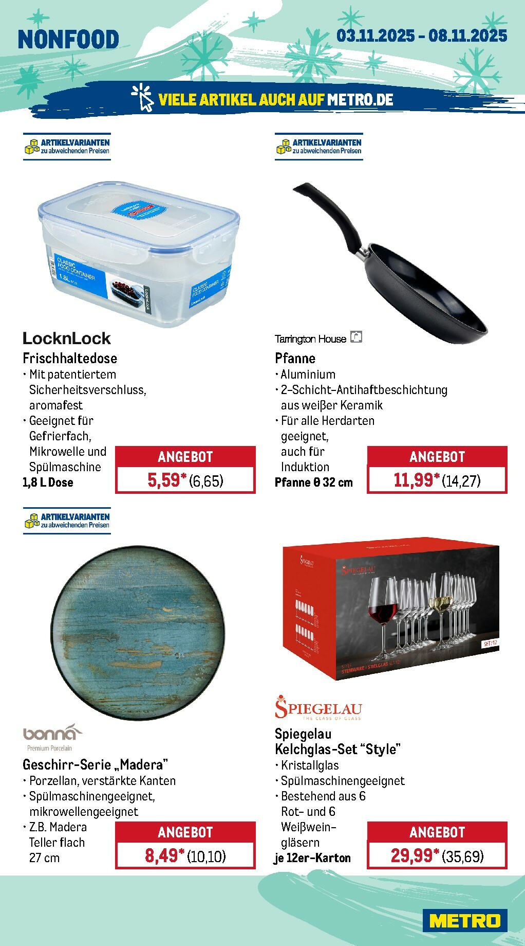 metro - Metro - Wochen-Angebote-Prospekt gültig vom 03.11. bis 08.11. - page: 24