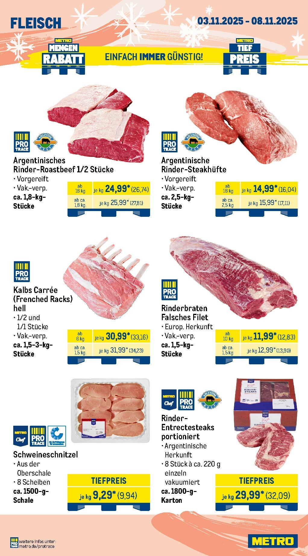 metro - Metro - Wochen-Angebote-Prospekt gültig vom 03.11. bis 08.11. - page: 3