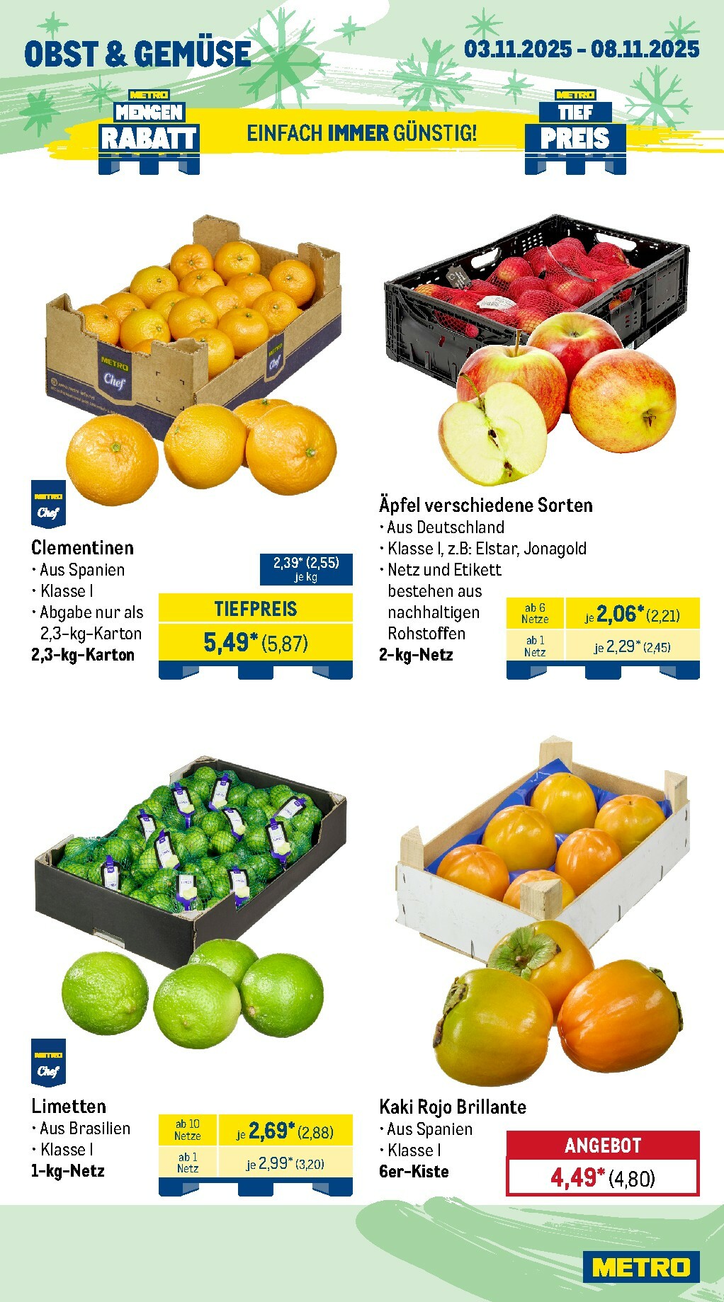 metro - Metro - Wochen-Angebote-Prospekt gültig vom 03.11. bis 08.11. - page: 9