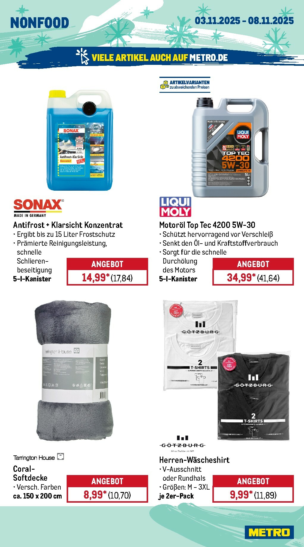 metro - Metro - Wochen-Angebote-Prospekt gültig vom 03.11. bis 08.11. - page: 25