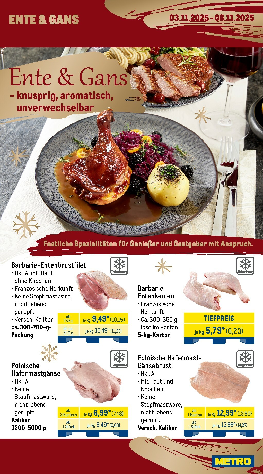 metro - Metro - Wochen-Angebote Gastro-Prospekt gültig vom 03.11. bis 08.11. - page: 5