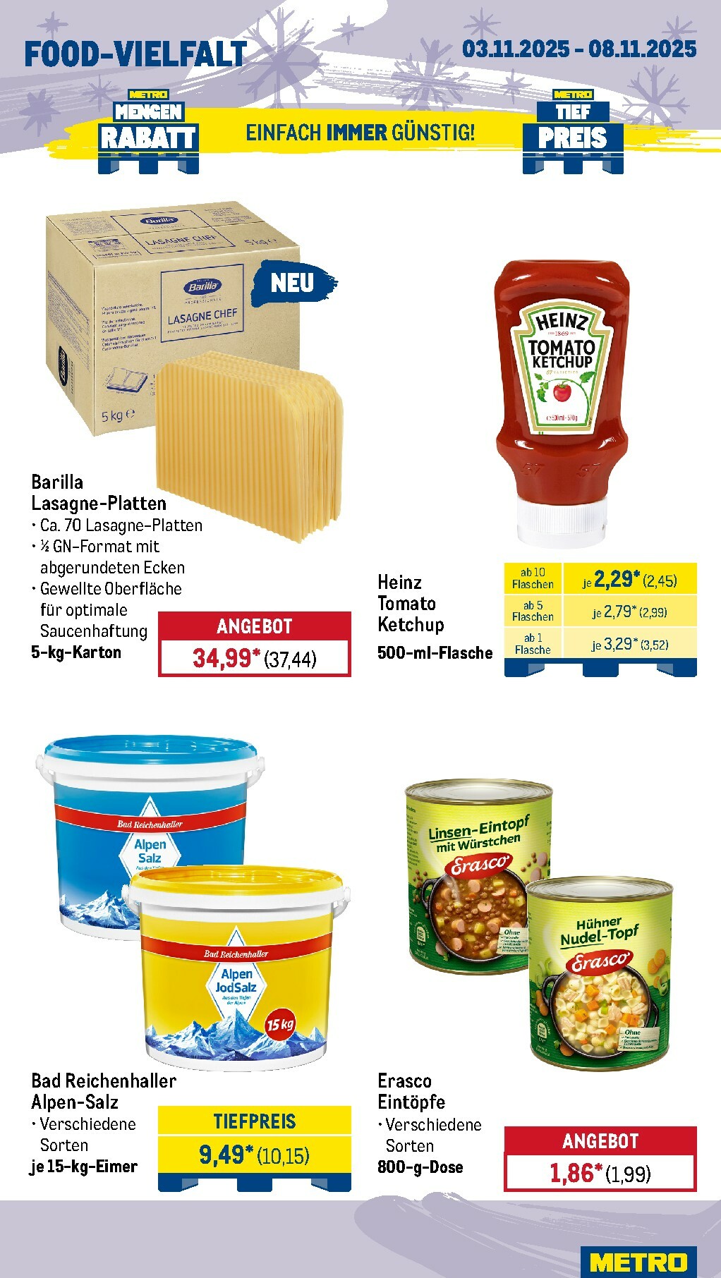 metro - Metro - Wochen-Angebote Gastro-Prospekt gültig vom 03.11. bis 08.11. - page: 15