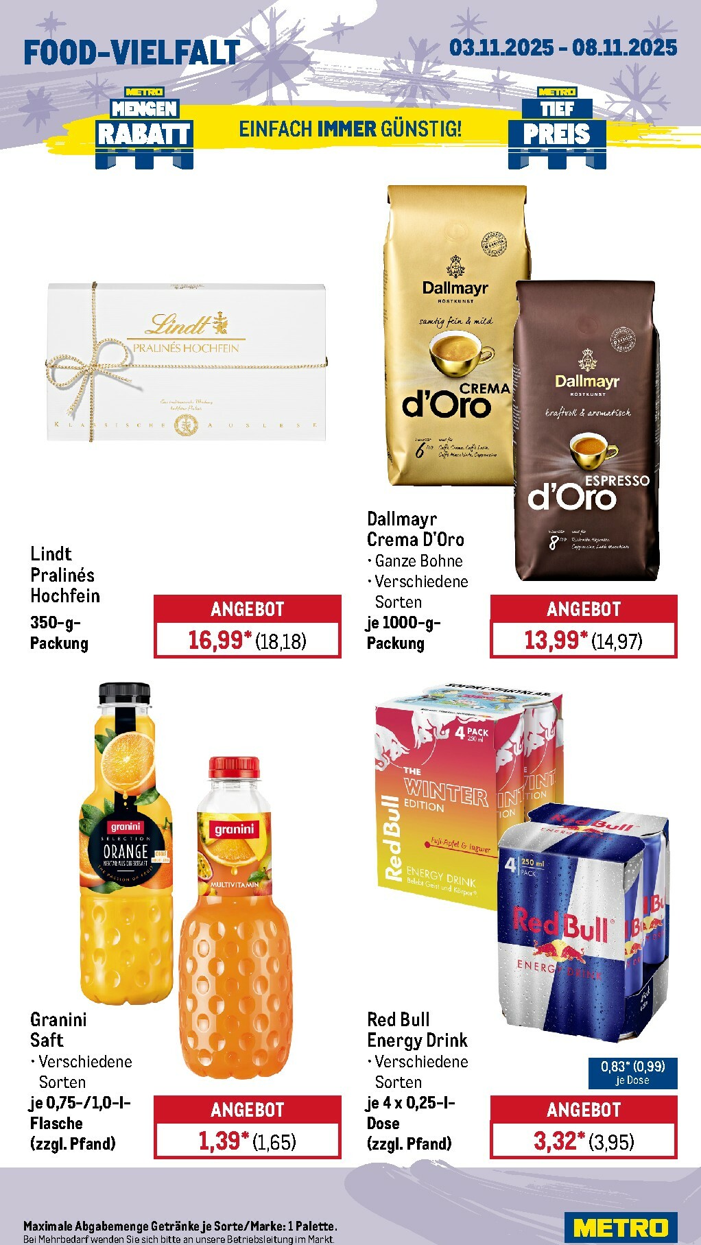 metro - Metro - Wochen-Angebote Gastro-Prospekt gültig vom 03.11. bis 08.11. - page: 16