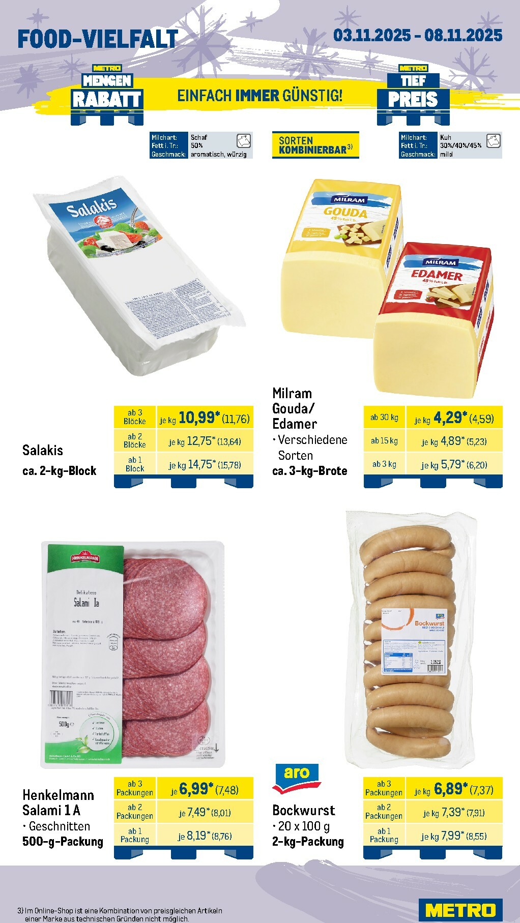 metro - Metro - Wochen-Angebote Gastro-Prospekt gültig vom 03.11. bis 08.11. - page: 13