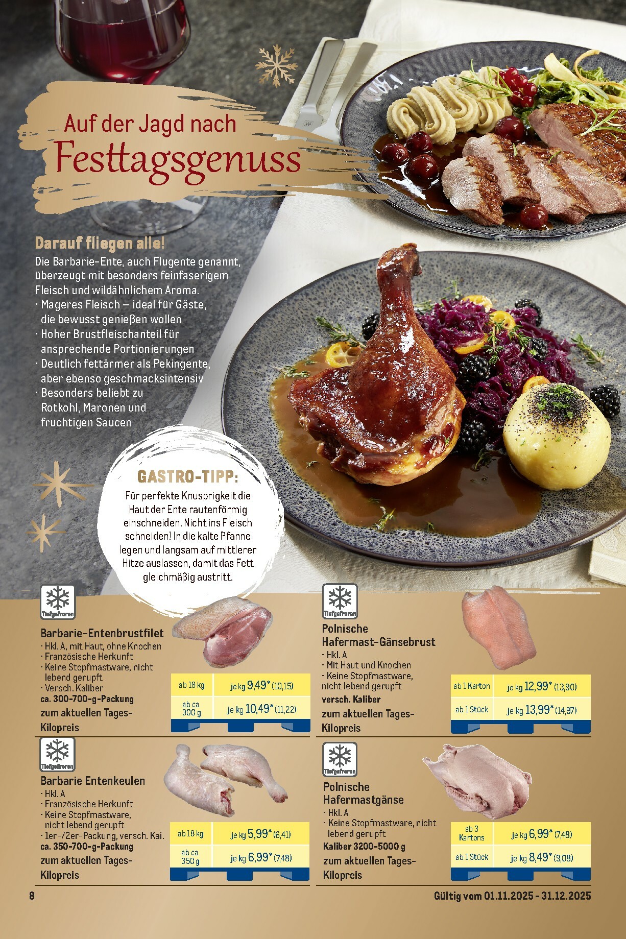 metro - Metro - Saisonkatalog "Festliche Momente"-Prospekt gültig vom 01.11. bis 31.12. - page: 8