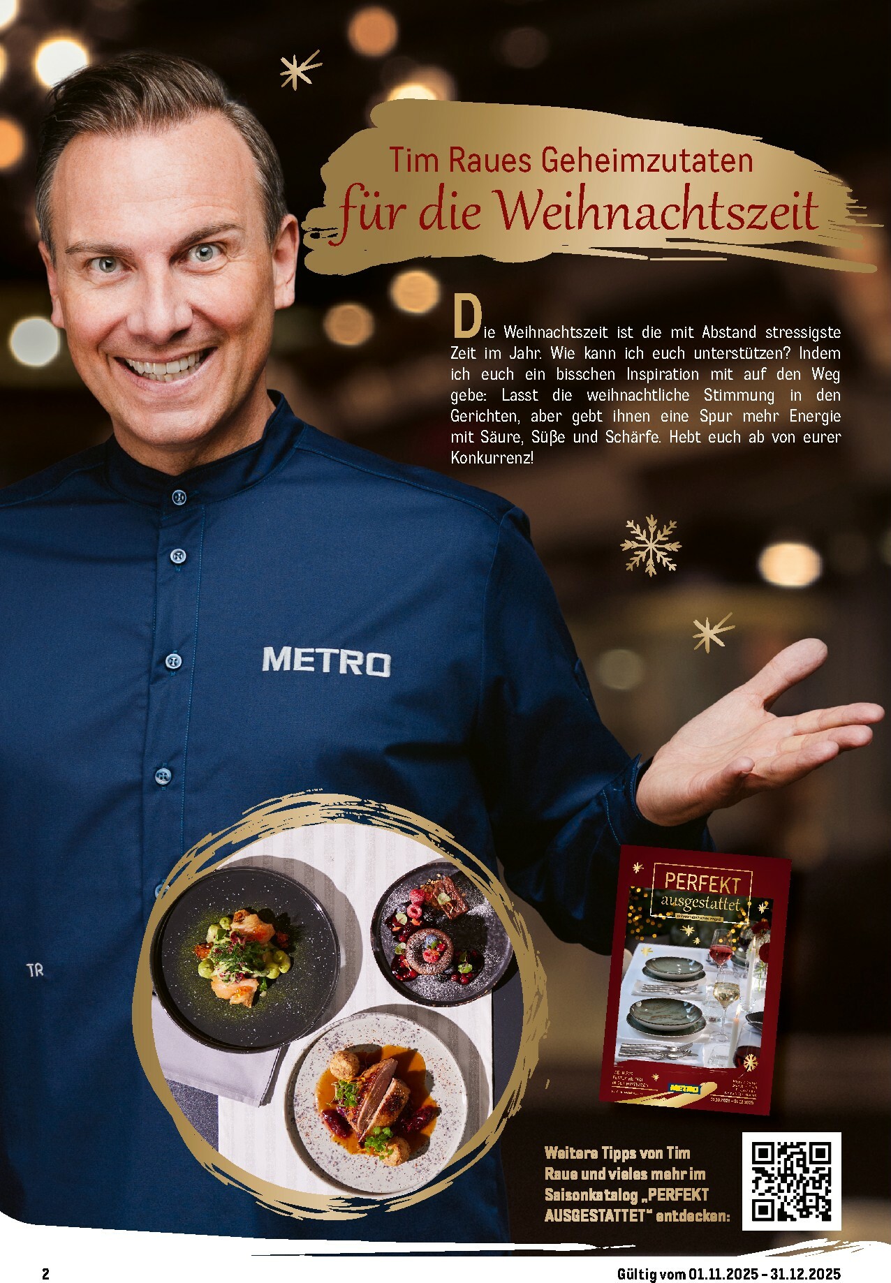 metro - Metro - Saisonkatalog "Festliche Momente"-Prospekt gültig vom 01.11. bis 31.12. - page: 2