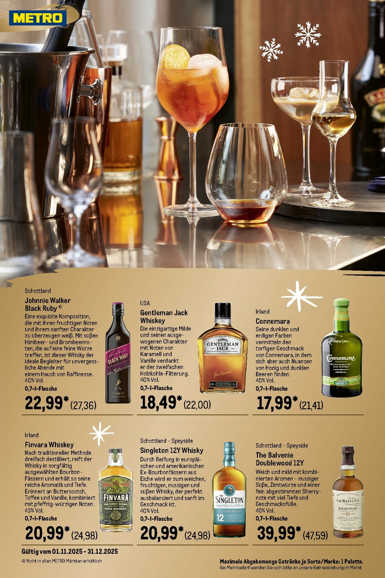 metro - Metro - Saisonkatalog "Festliche Momente"-Prospekt gültig vom 01.11. bis 31.12. - page: 44