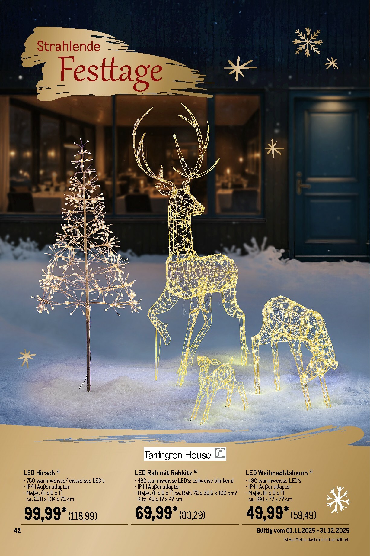 metro - Metro - Saisonkatalog "Festliche Momente"-Prospekt gültig vom 01.11. bis 31.12. - page: 50
