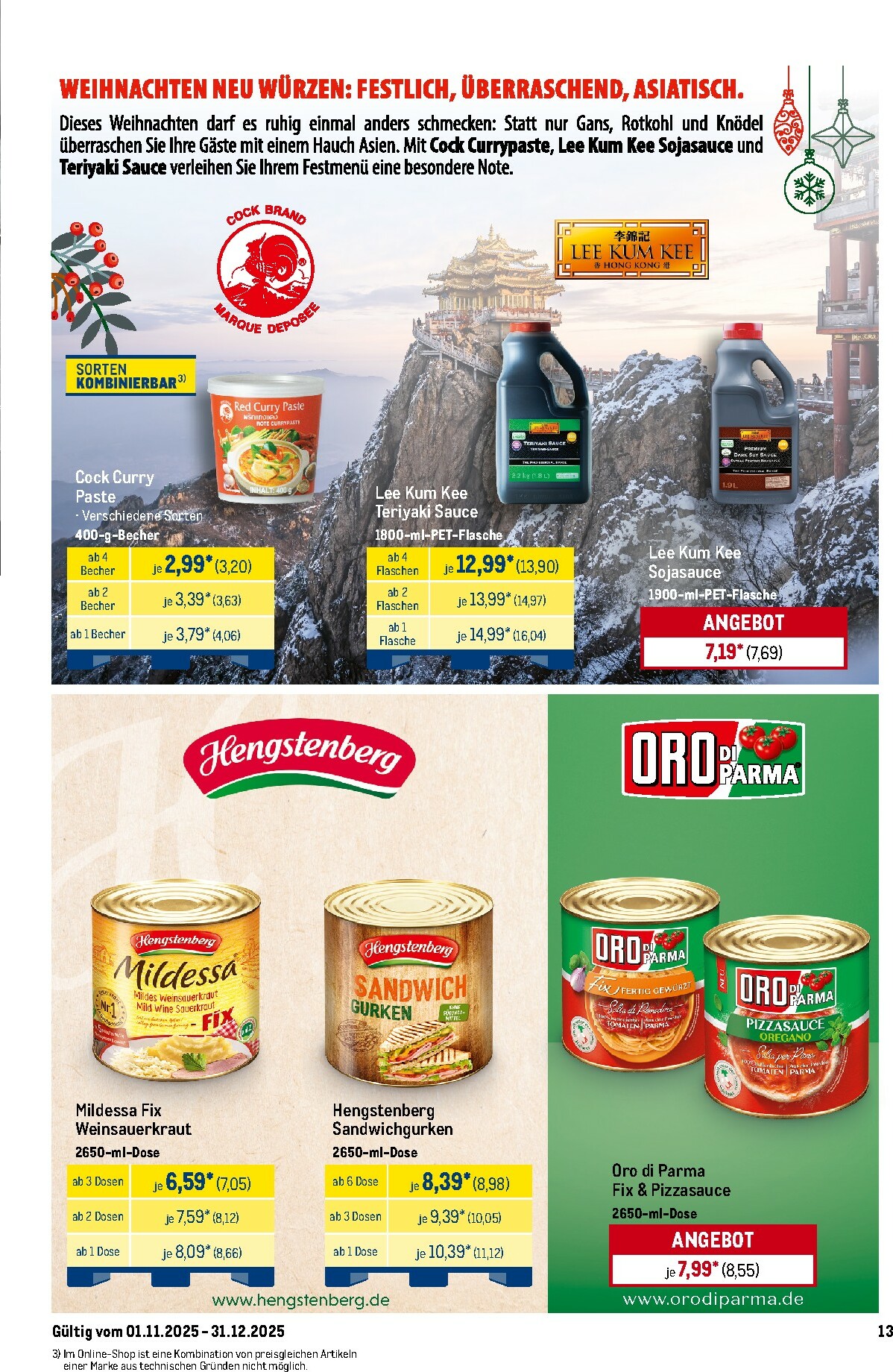 metro - Metro - Saisonkatalog "Festliche Momente"-Prospekt gültig vom 01.11. bis 31.12. - page: 13