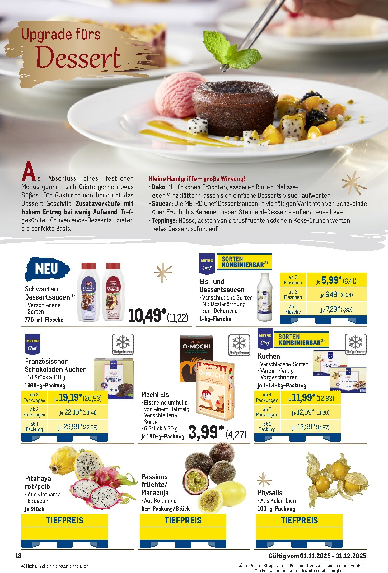 metro - Metro - Saisonkatalog "Festliche Momente"-Prospekt gültig vom 01.11. bis 31.12. - page: 18