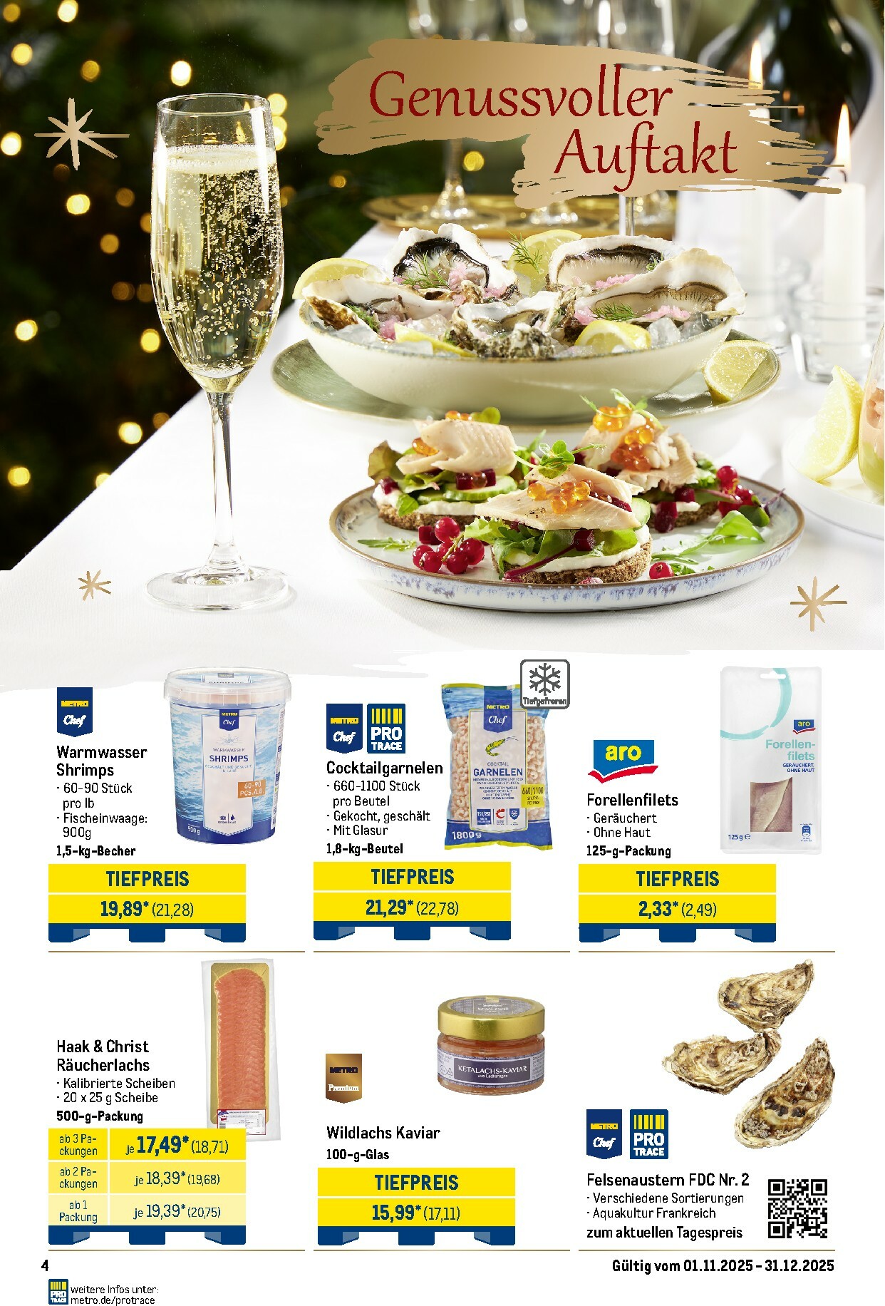 metro - Metro - Saisonkatalog "Festliche Momente"-Prospekt gültig vom 01.11. bis 31.12. - page: 4