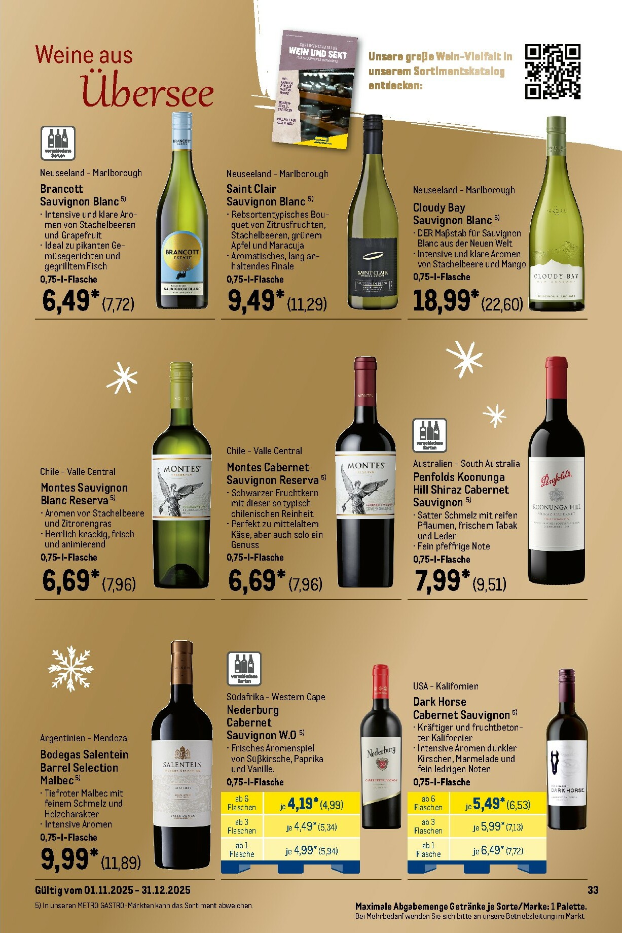 metro - Metro - Saisonkatalog "Festliche Momente"-Prospekt gültig vom 01.11. bis 31.12. - page: 33