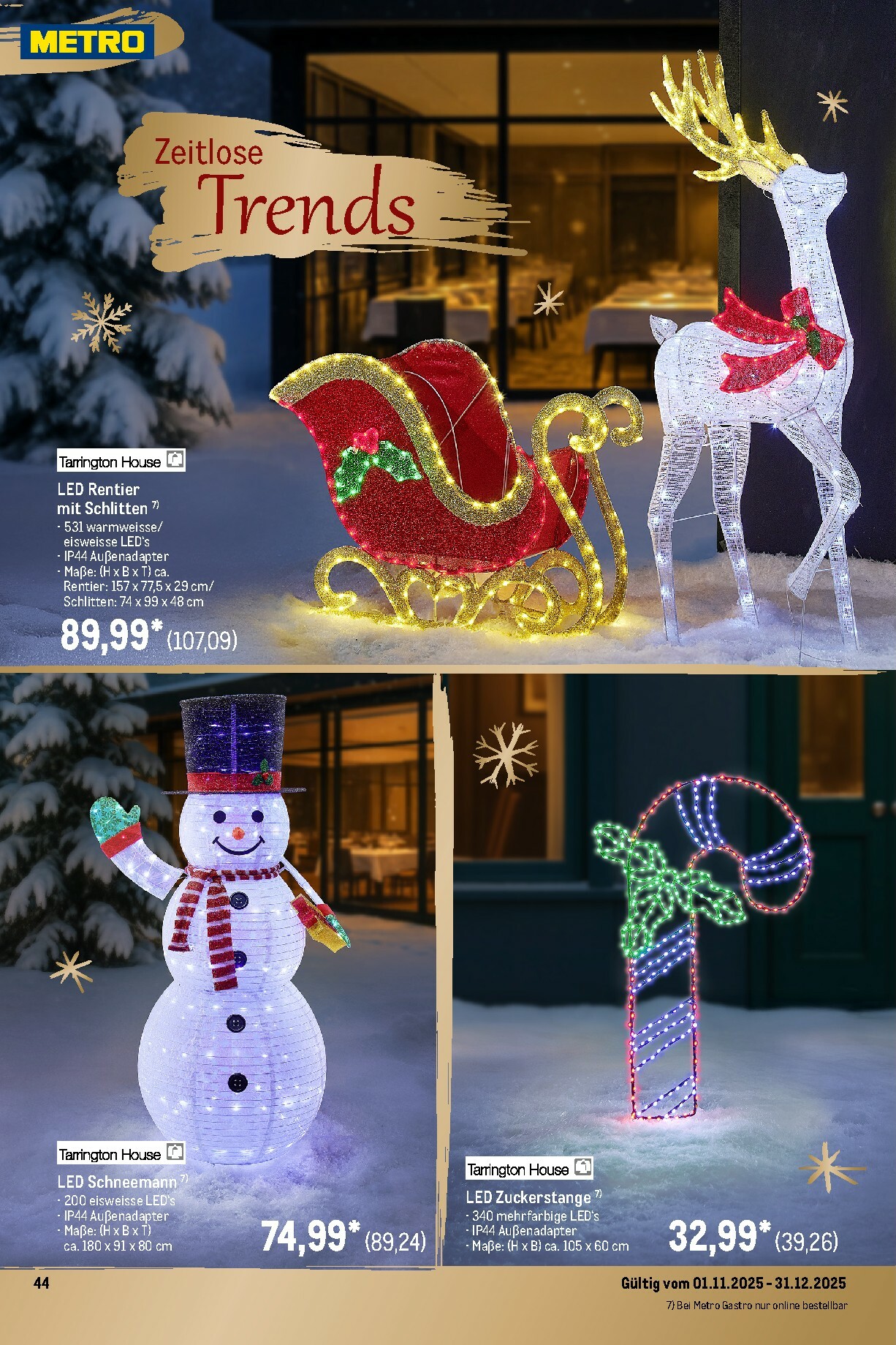 metro - Metro - Saisonkatalog "Festliche Momente"-Prospekt gültig vom 01.11. bis 31.12. - page: 52