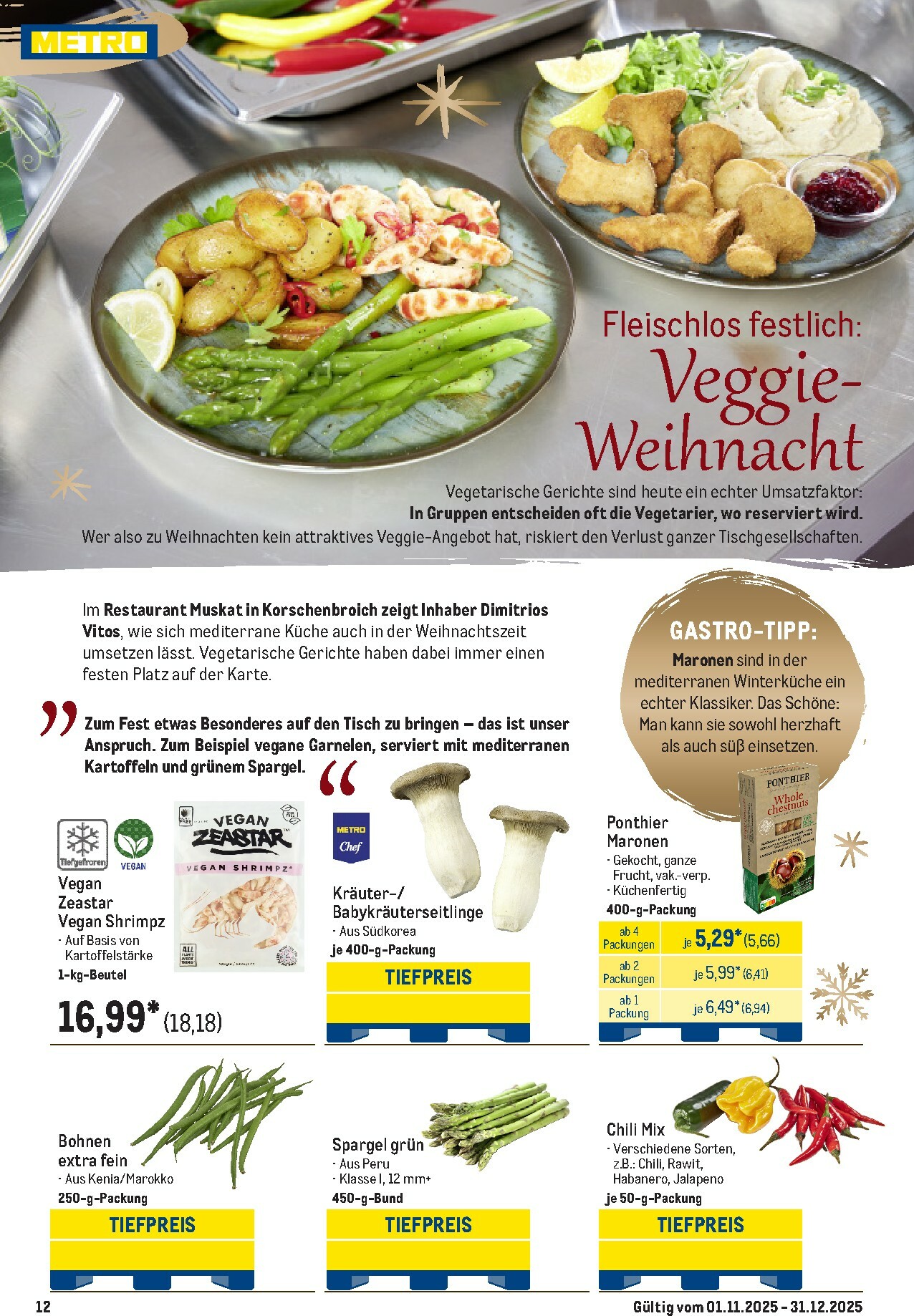 metro - Metro - Saisonkatalog "Festliche Momente"-Prospekt gültig vom 01.11. bis 31.12. - page: 12