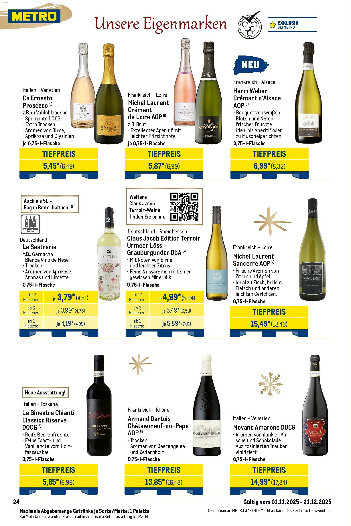 metro - Metro - Saisonkatalog "Festliche Momente"-Prospekt gültig vom 01.11. bis 31.12. - page: 24