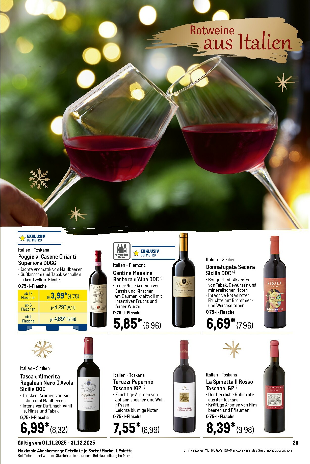 metro - Metro - Saisonkatalog "Festliche Momente"-Prospekt gültig vom 01.11. bis 31.12. - page: 29