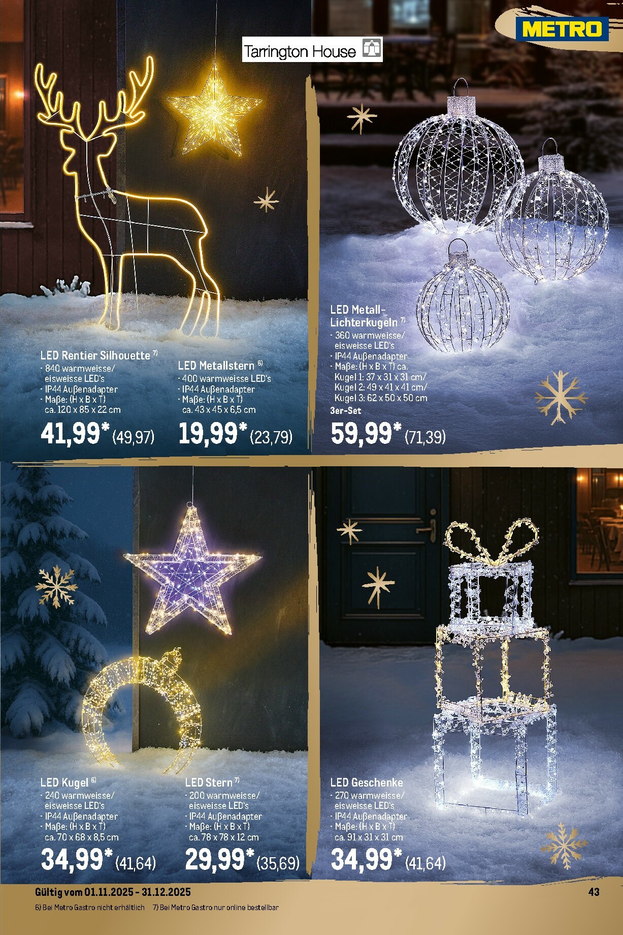 metro - Metro - Saisonkatalog "Festliche Momente"-Prospekt gültig vom 01.11. bis 31.12. - page: 51