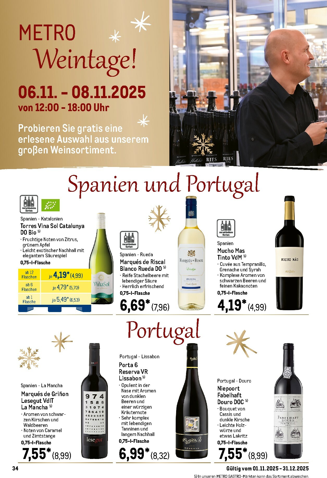 metro - Metro - Saisonkatalog "Festliche Momente"-Prospekt gültig vom 01.11. bis 31.12. - page: 34